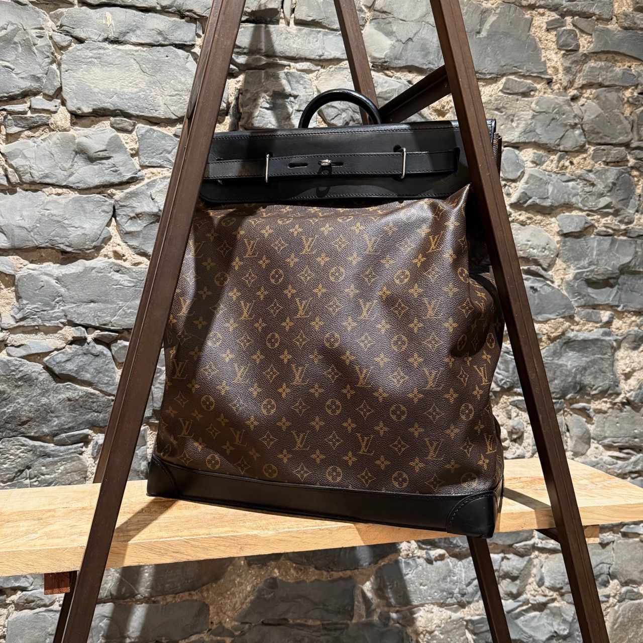 Louis Vuitton Louis Vuitton 2009 Macassar Monogram Steamer 45 Bag Size ONE SIZE - 1 Thumbnail
