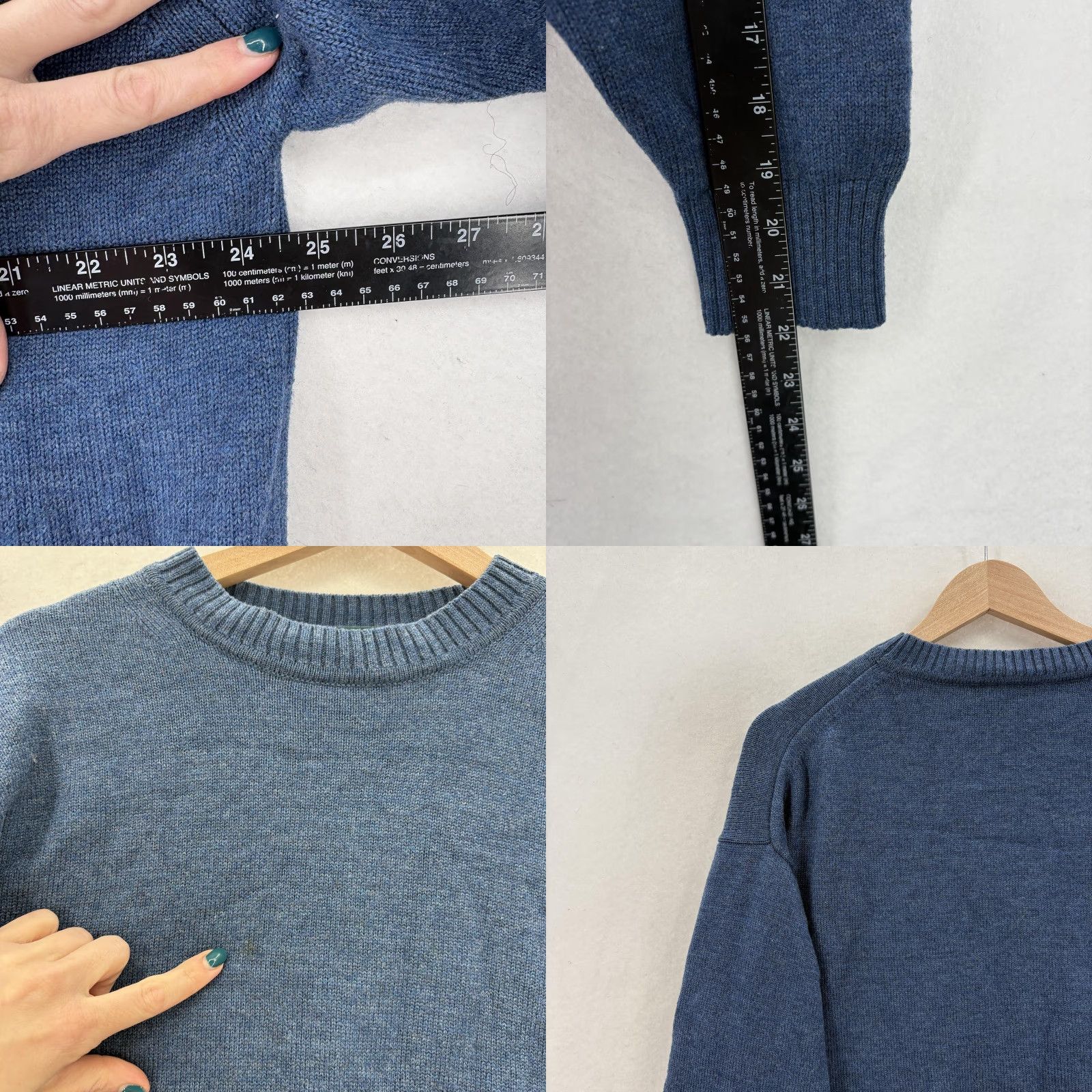 Rodd & Gunn Rodd & Gunn Sweater Mens XL Blue Merino Wool Crewneck Knit Pullover Casual Logo Size US XL / EU 56 / 4 - 8 Thumbnail