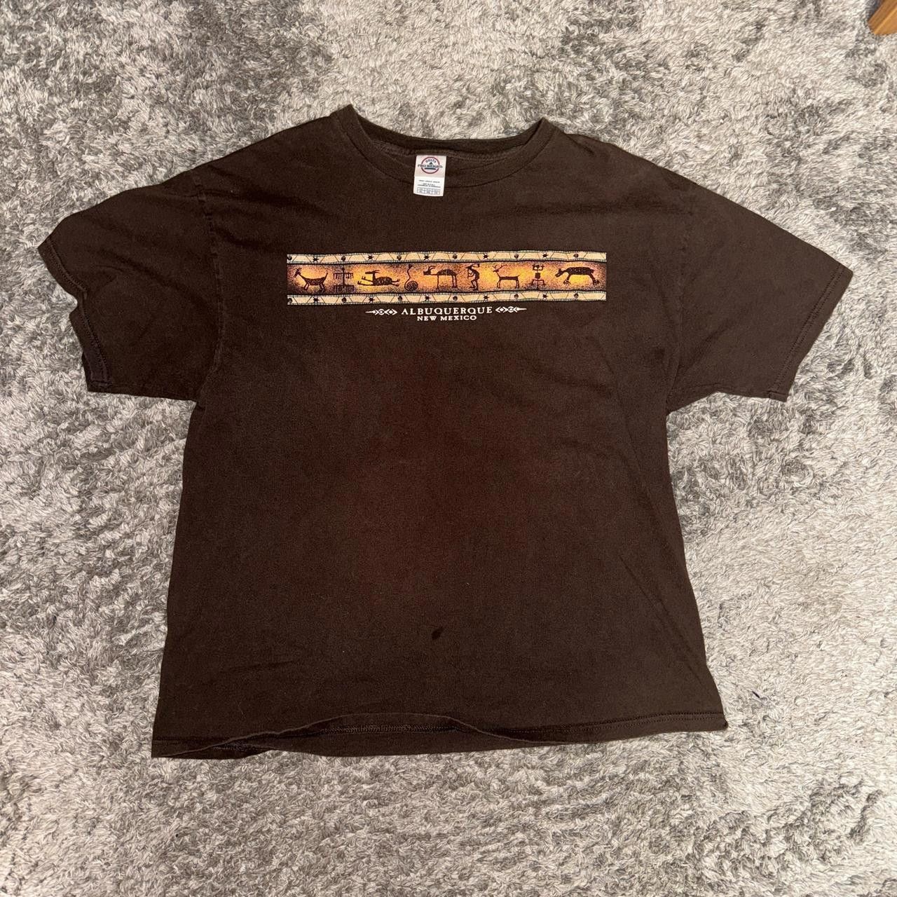 Designer super clean 2000s delta pro weight brown new mexico tee Size US XL / EU 56 / 4 - 1 Thumbnail