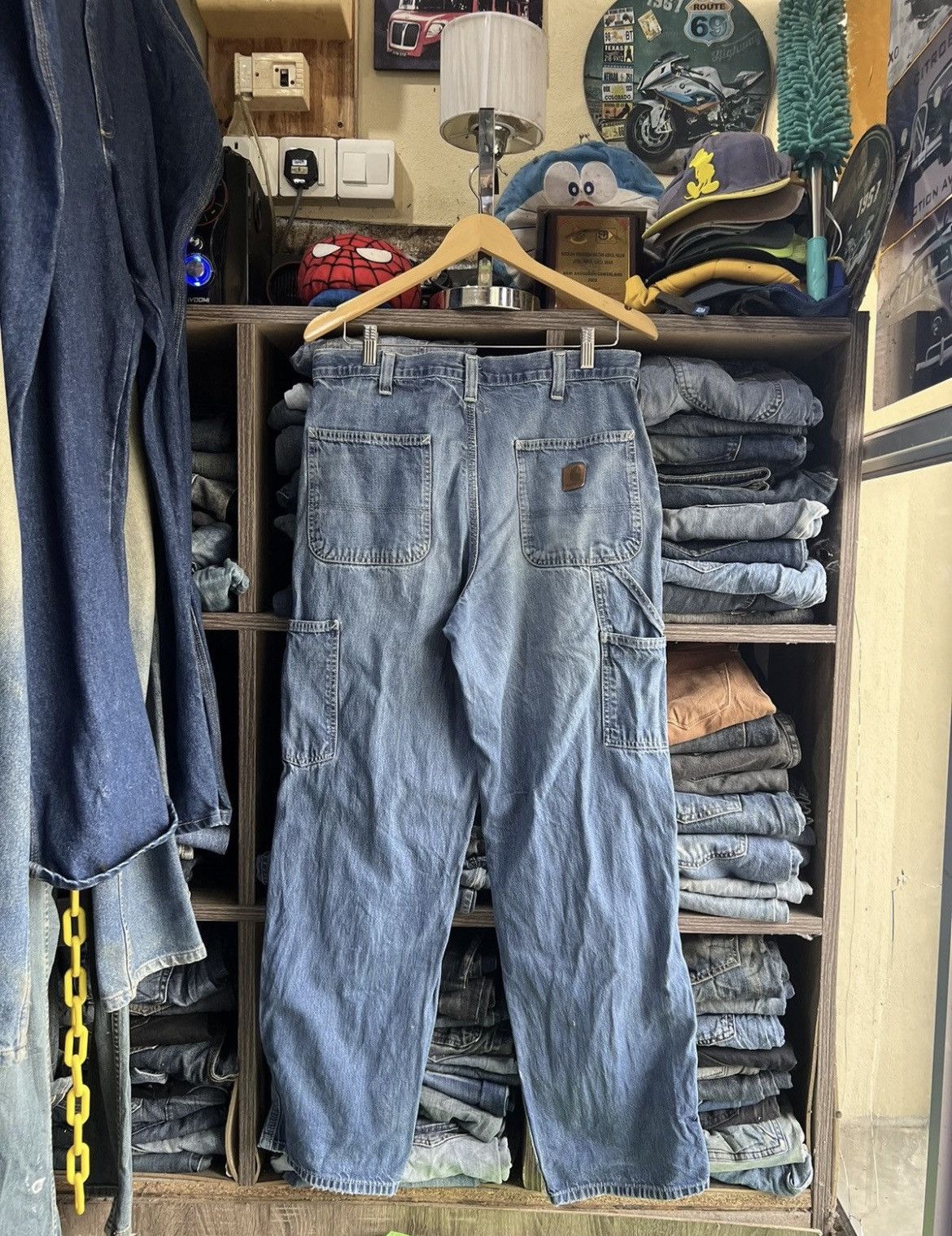 Carhartt 🔥Very Rare Vintage Carhartt Samples Carpenter Pant Size US 33 - 2 Thumbnail