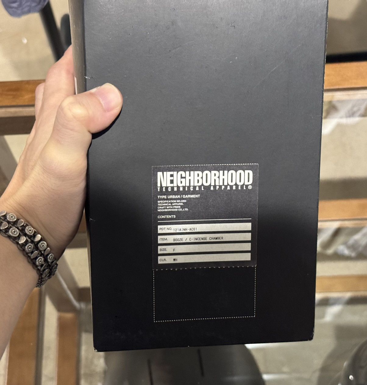 Neighborhood NEIGHBORHOOD nbhd 12ss BOOZE CE-INCENSE CHAMBER Size ONE SIZE - 3 Thumbnail
