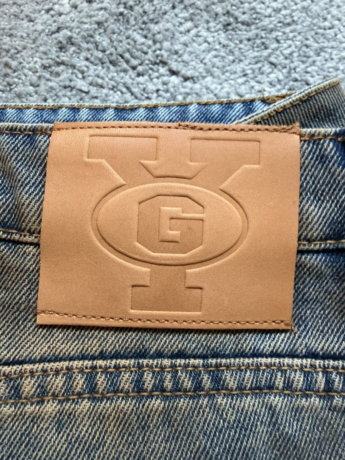 Other YG Studios Brown wash baggy denim Size US 36 / EU 52 - 3 Thumbnail