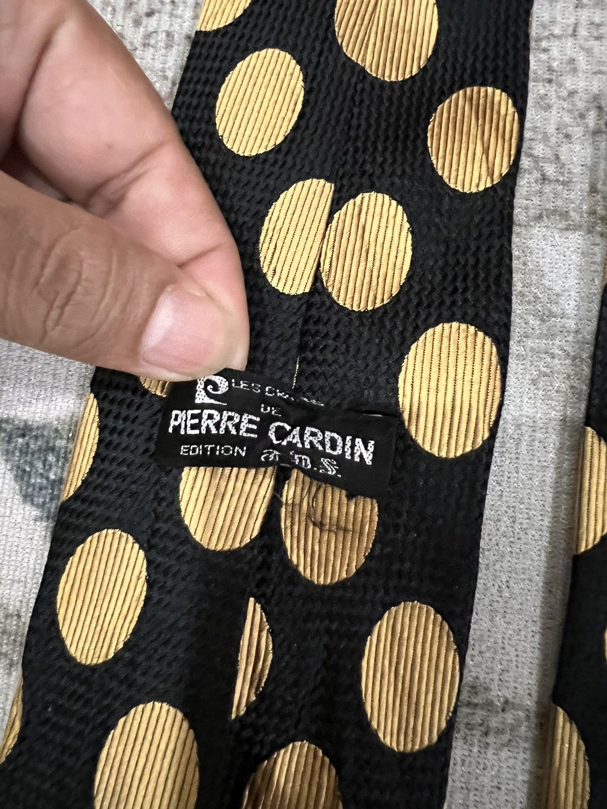 Pierre Cardin Pierre Cardin Polkadot Tie Size ONE SIZE - 5 Thumbnail
