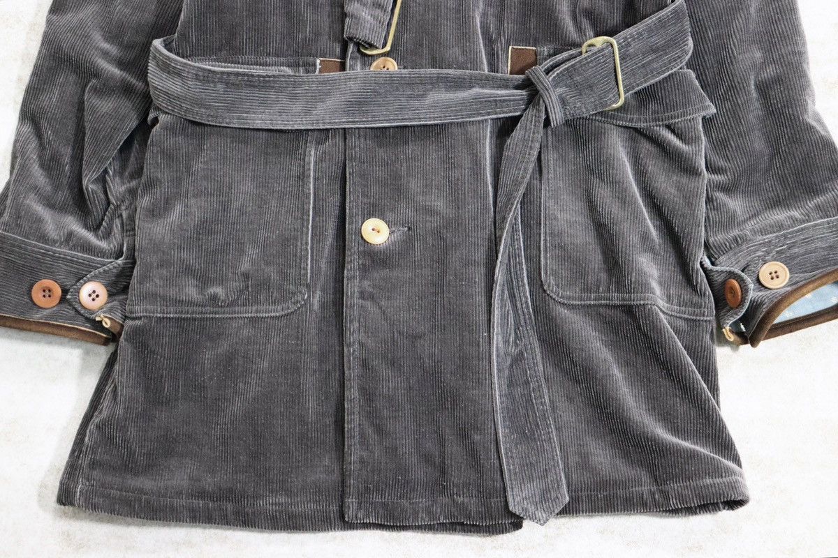Visvim Visvim Hendee Trench Wale Corduroy Coat Size US M / EU 48-50 / 2 - 6 Thumbnail