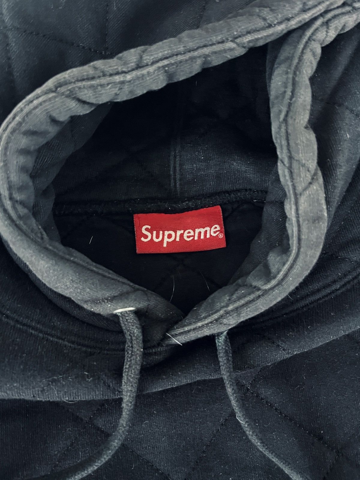 Supreme Supreme Quilted Hoodie Size US L / EU 52-54 / 3 - 4 Thumbnail