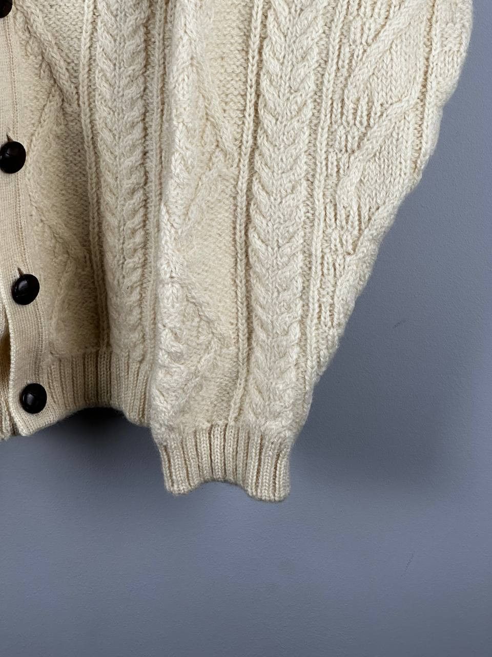 Highland Highland Home Industries 90s Made In Scotland Knit Cardigan Size US L / EU 52-54 / 3 - 6 Thumbnail