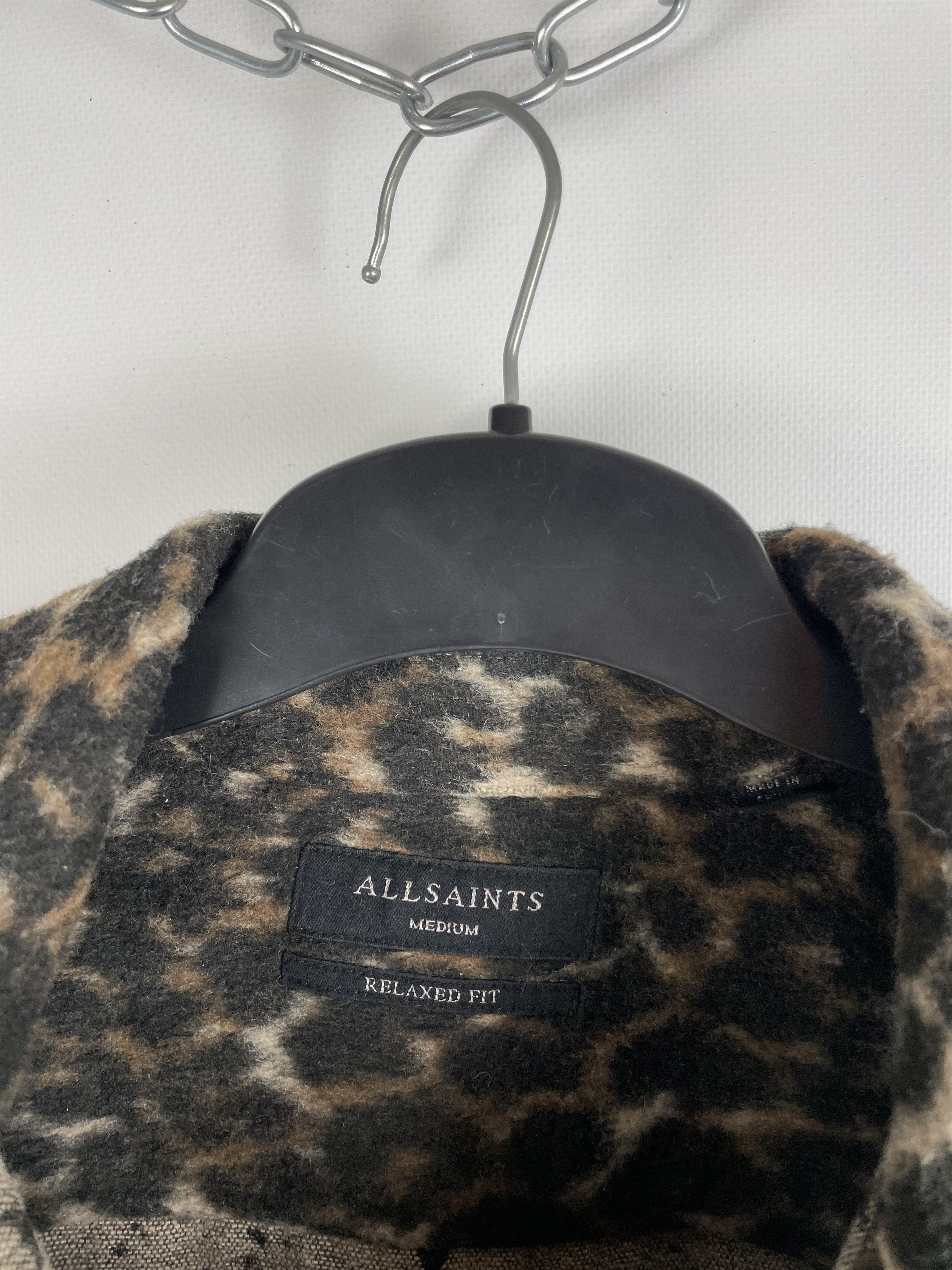 Allsaints Allsaints Flannel Overshirt Size US M / EU 48-50 / 2 - 5 Thumbnail