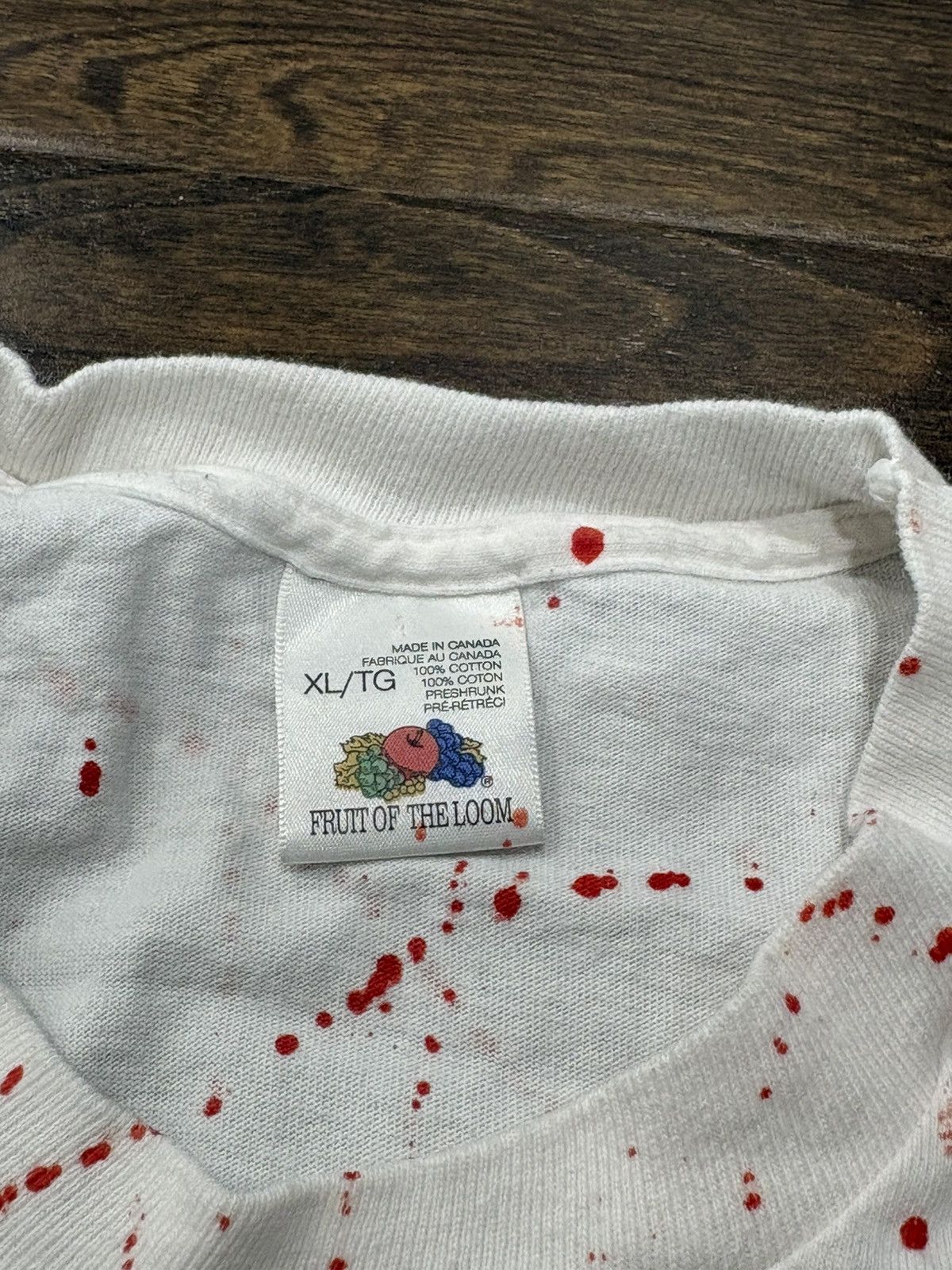 Fruit Of The Loom VINTAGE FOTL CANADA AOP TEE Size US XL / EU 56 / 4 - 3 Thumbnail
