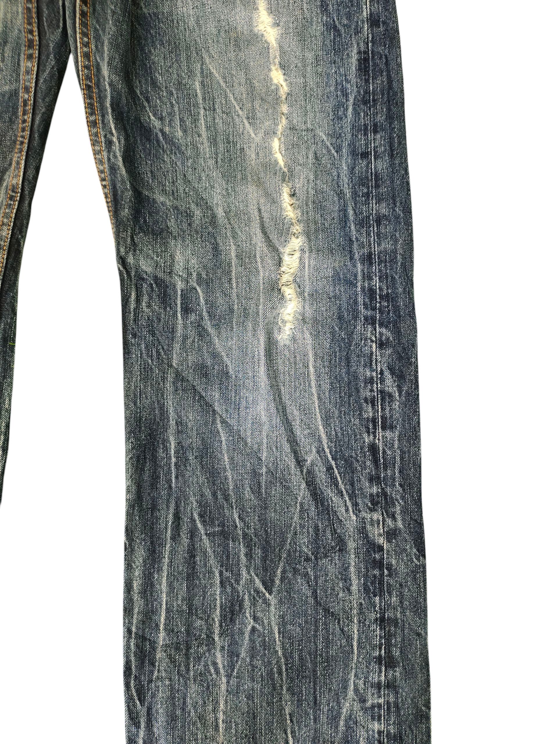 Kapital Vintage Japanese Brand Distress Denim Jeans Ppfm Undercover Size US 34 / EU 50 - 4 Thumbnail