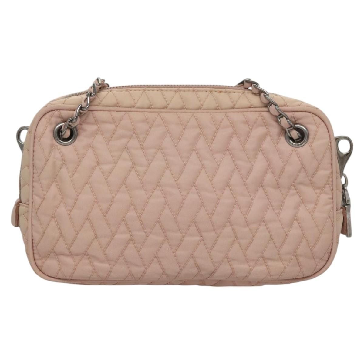 Prada PRADA Hand Bag Nylon Pink Size ONE SIZE - 3 Thumbnail