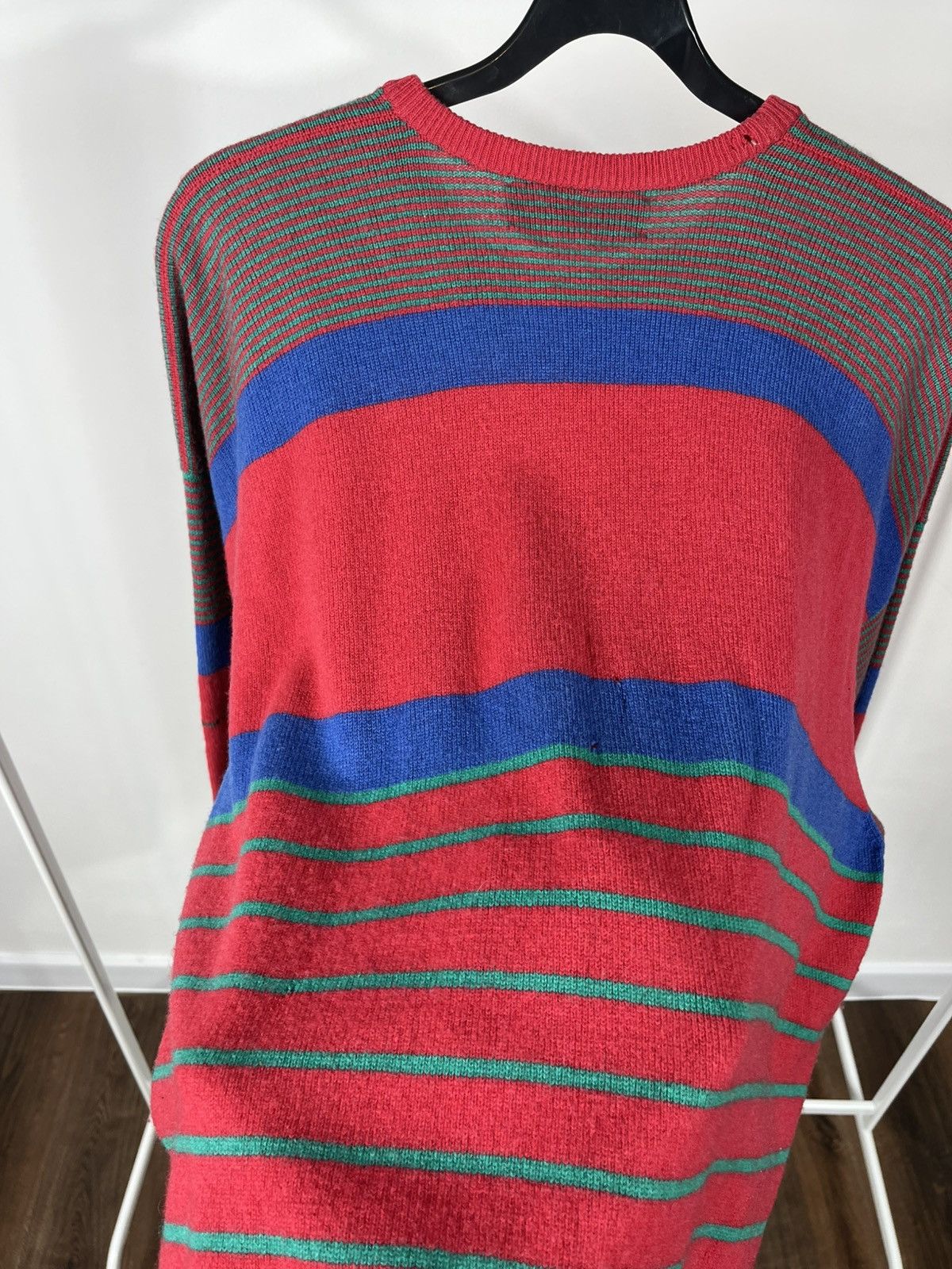 Lyle & Scott Vintage Lyle & Scott Golf Wool Sweater Made in Scotland Size US L / EU 52-54 / 3 - 15 Thumbnail