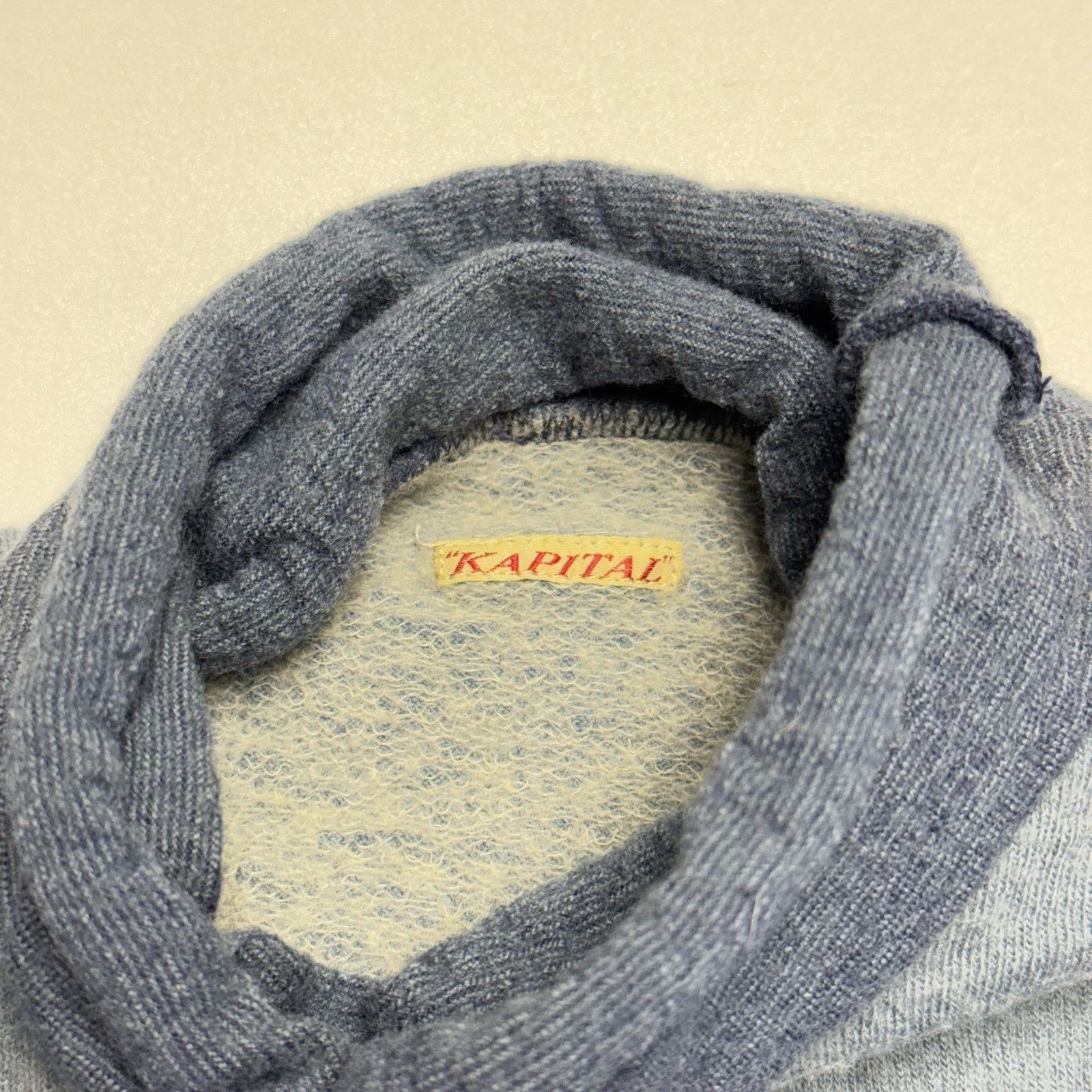 Kapital Kapital Patchwork Sweater Long Sleeve Turtle Neck Size 1 Size S / US 4 / IT 40 - 5 Thumbnail