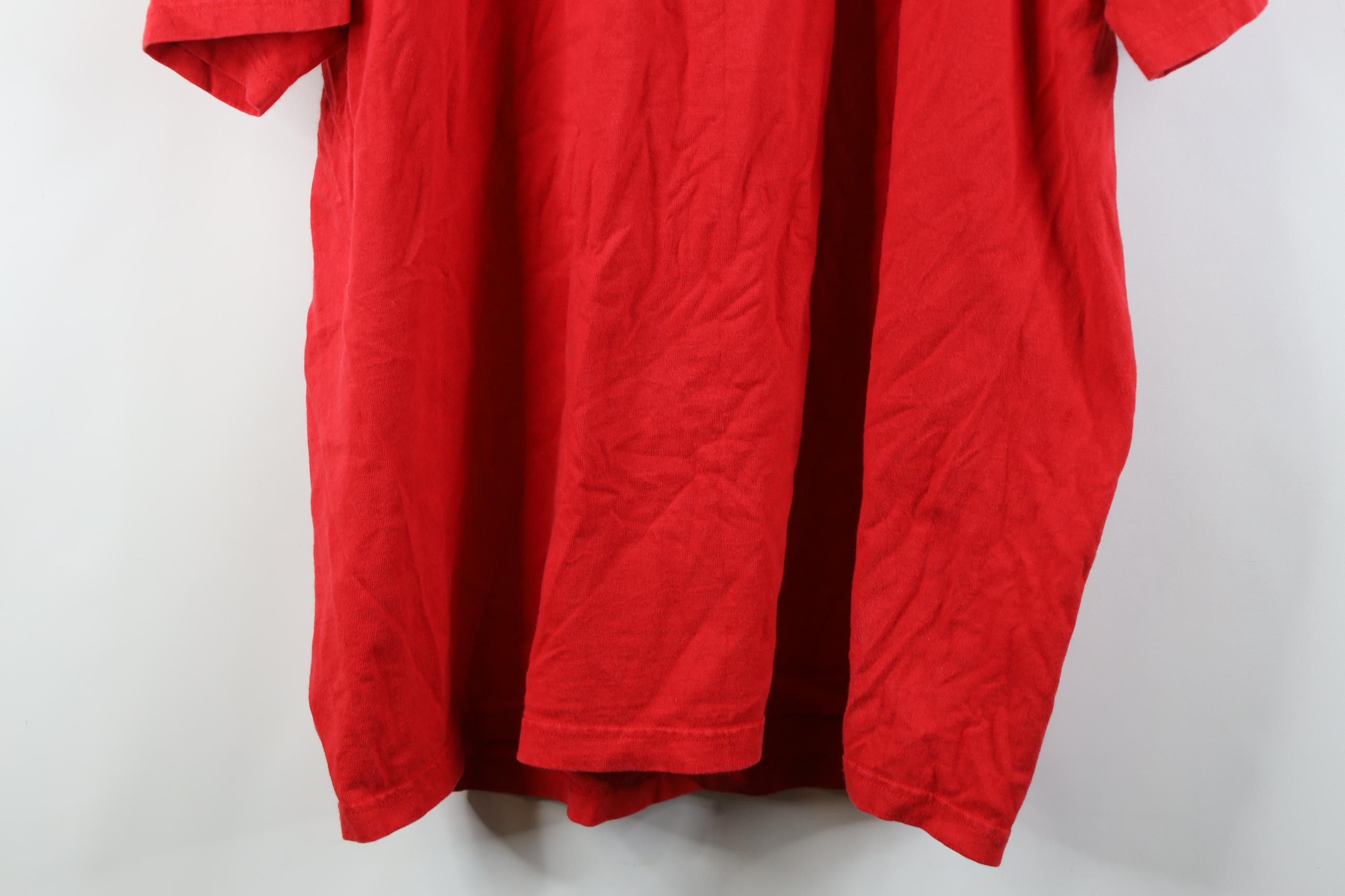 Reebok Vintage Reebok New England Patriots Football T-Shirt Red Size US XXL / EU 58 / 5 - 16 Thumbnail