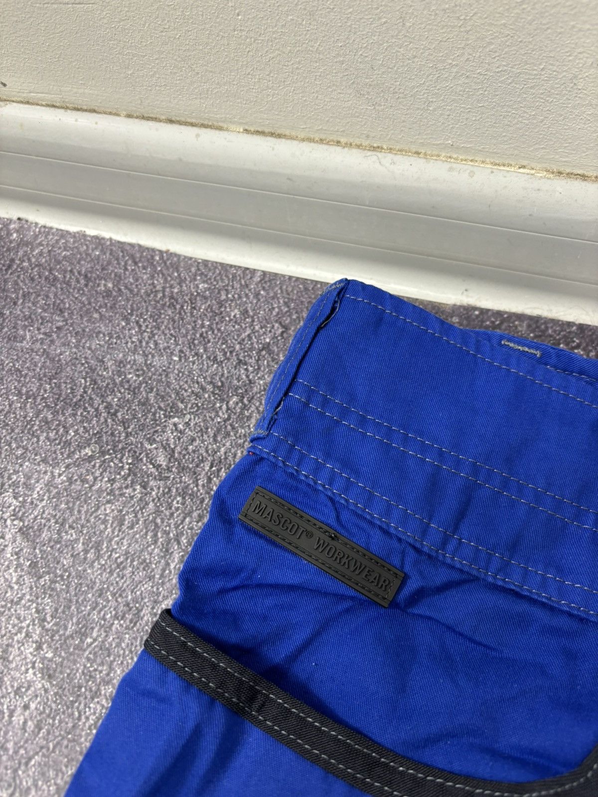 Other Mascot Workwear Blue Heavy Cordura Utility Cargo Pants Size US 30 / EU 46 - 10 Thumbnail