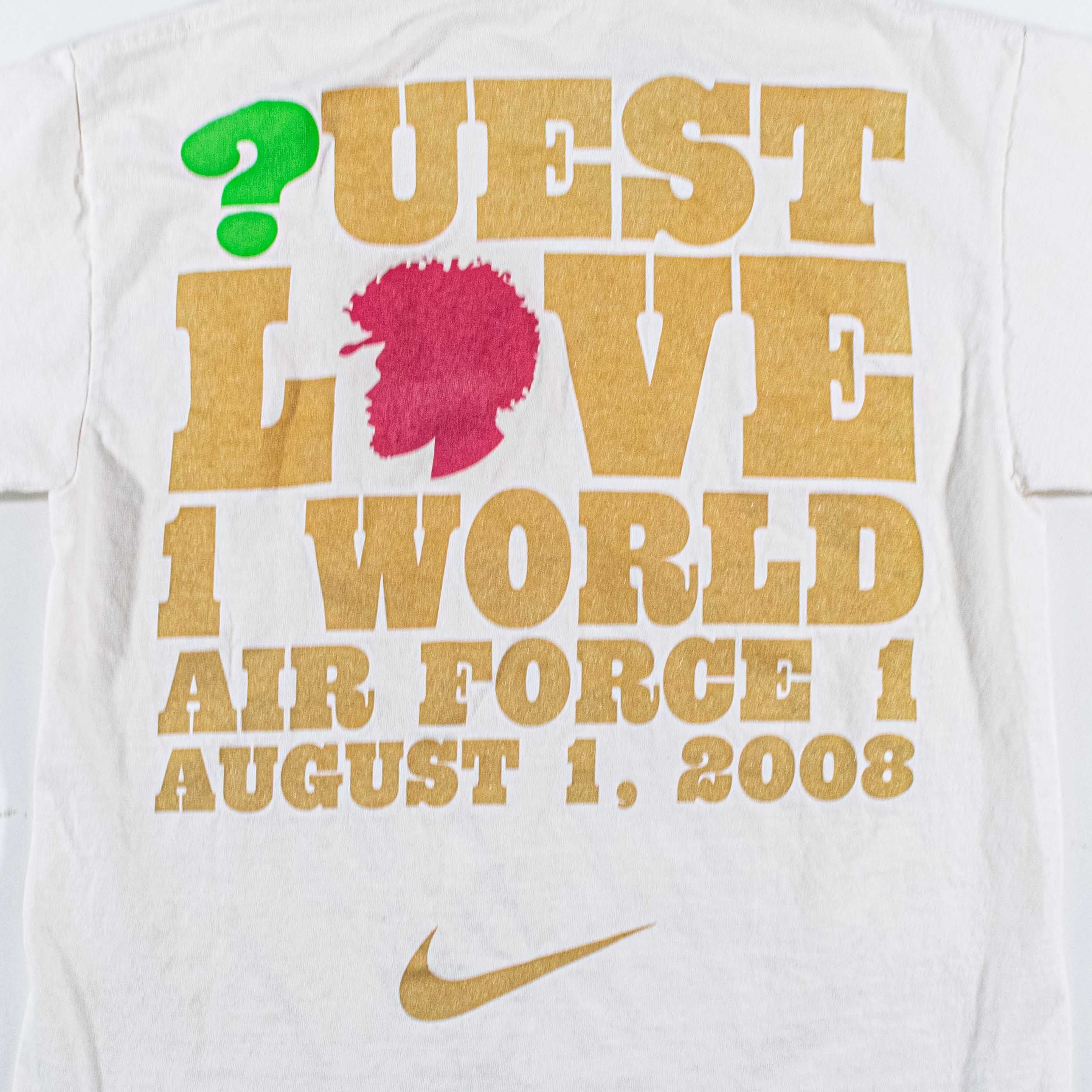 Nike Nike Questlove 1 World Air Force 1 Shirt 2008 Promo AF1 Size US M / EU 48-50 / 2 - 3 Thumbnail