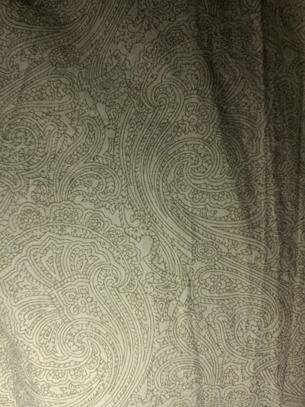Robert Graham Robert Graham Button Up Shirt Mens 4XL Green Cotton Paisley Size US XXL / EU 58 / 5 - 8 Thumbnail
