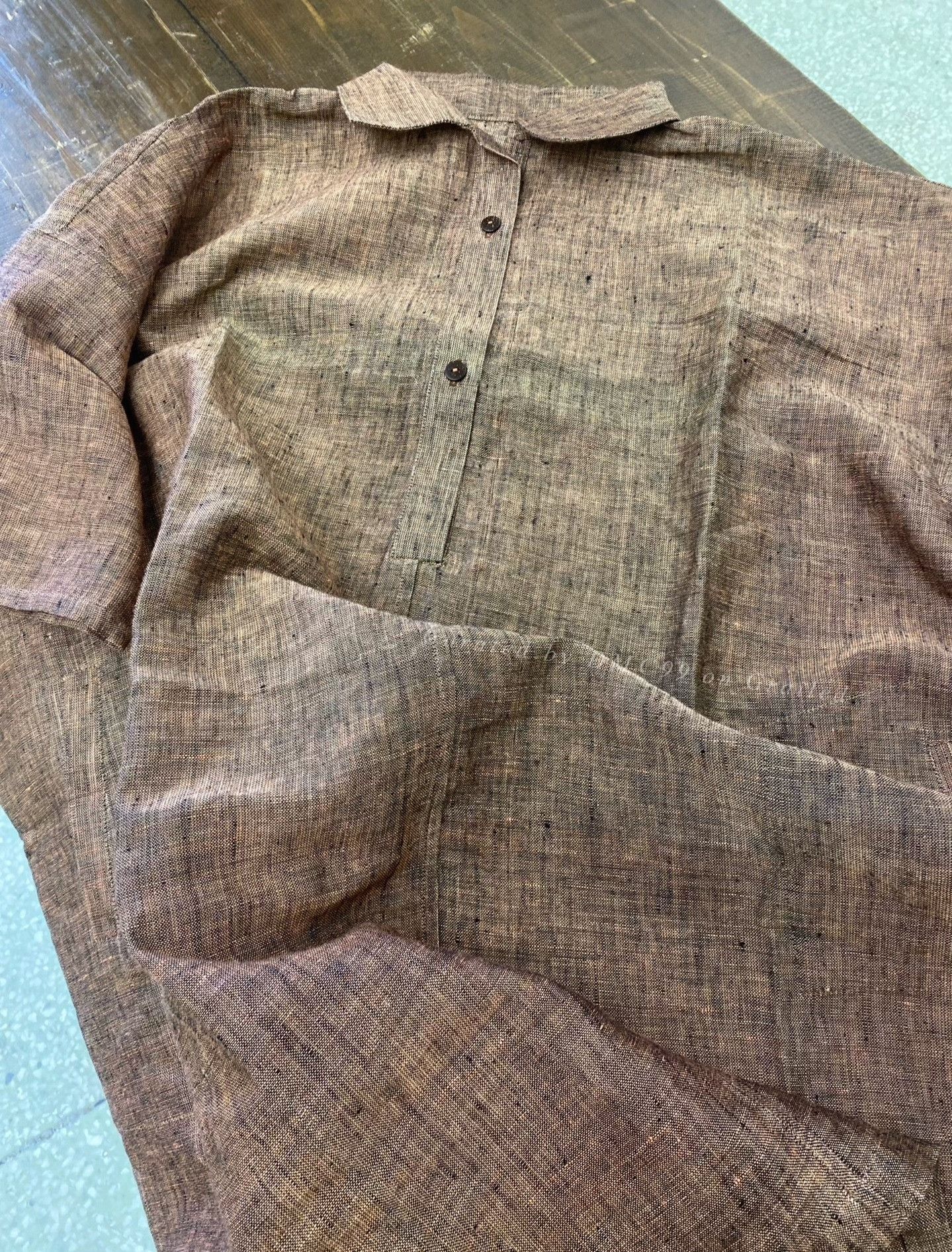 Other Hand-Woven Linen Long Dress Size M / US 6-8 / IT 42-44 - 1 Thumbnail