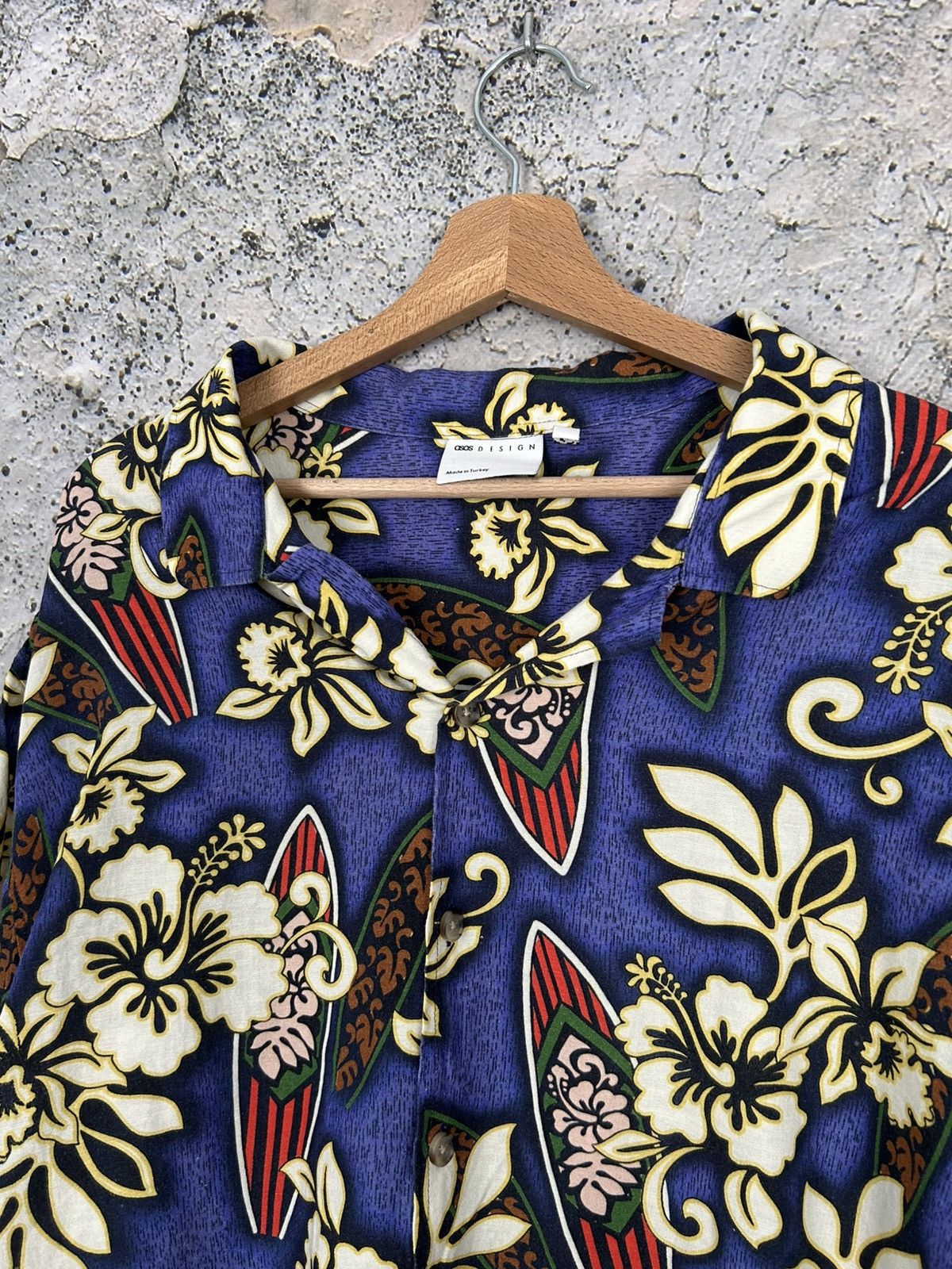 Asos Asos Hawaiian Shirt Summer Coachella Streetwear Hype Skate Size US L / EU 52-54 / 3 - 3 Thumbnail
