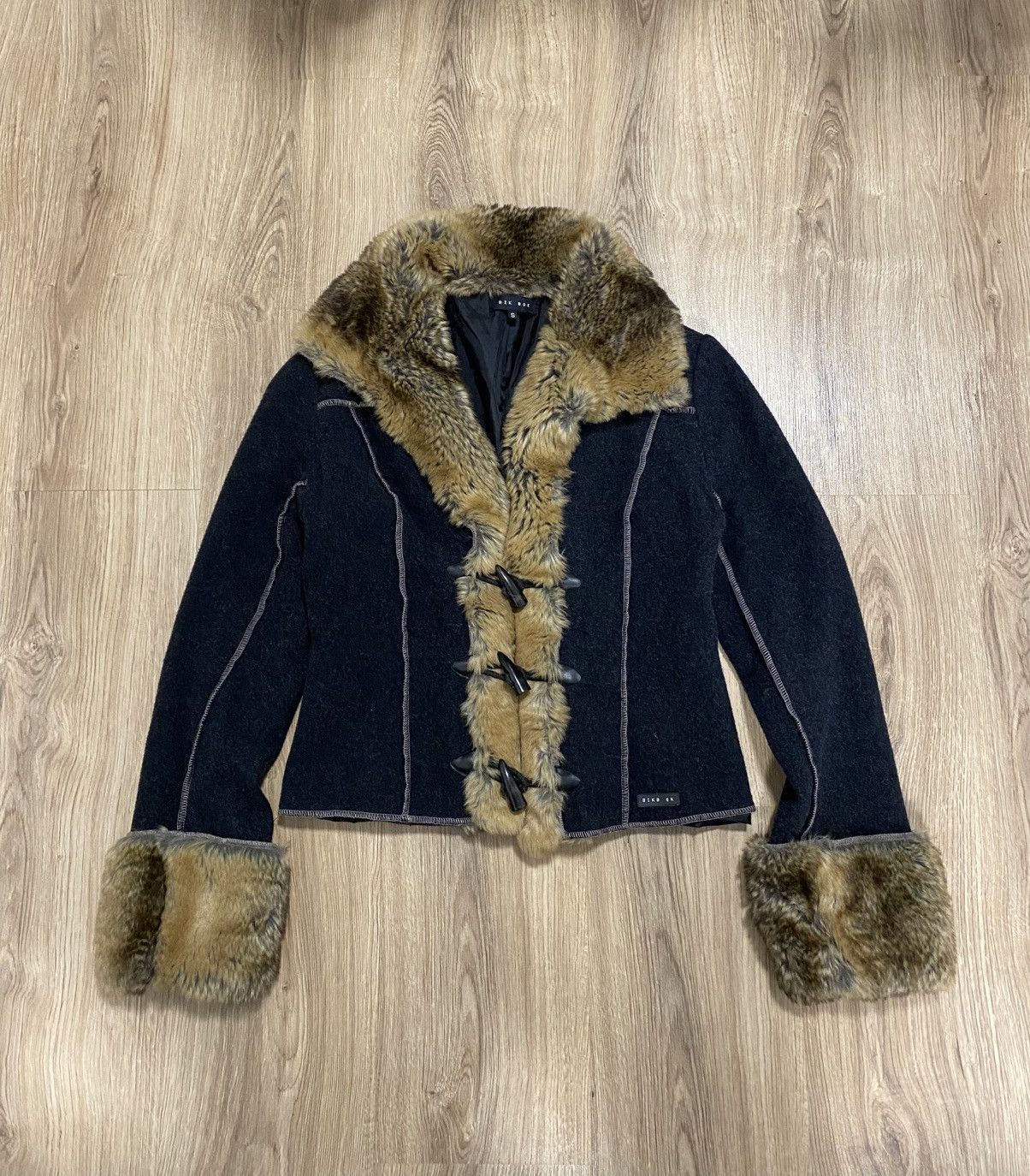 Hysteric Glamour Gothic Japan y2k Sweater LGB if Six Was Nine Vibe Faux Fur Size S / US 4 / IT 40 - 1 Thumbnail