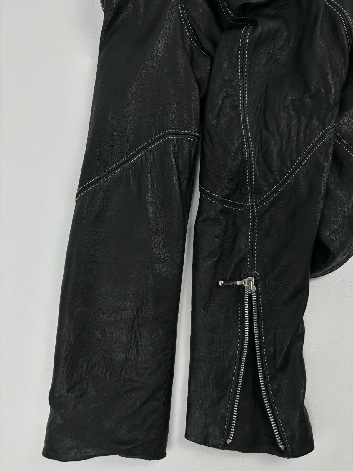 Other VTG NORTHBOUND LEATHER 6000 Contoured Canada BDSM Full-Zip Jacket Bomber 12 Size M / US 6-8 / IT 42-44 - 12 Thumbnail