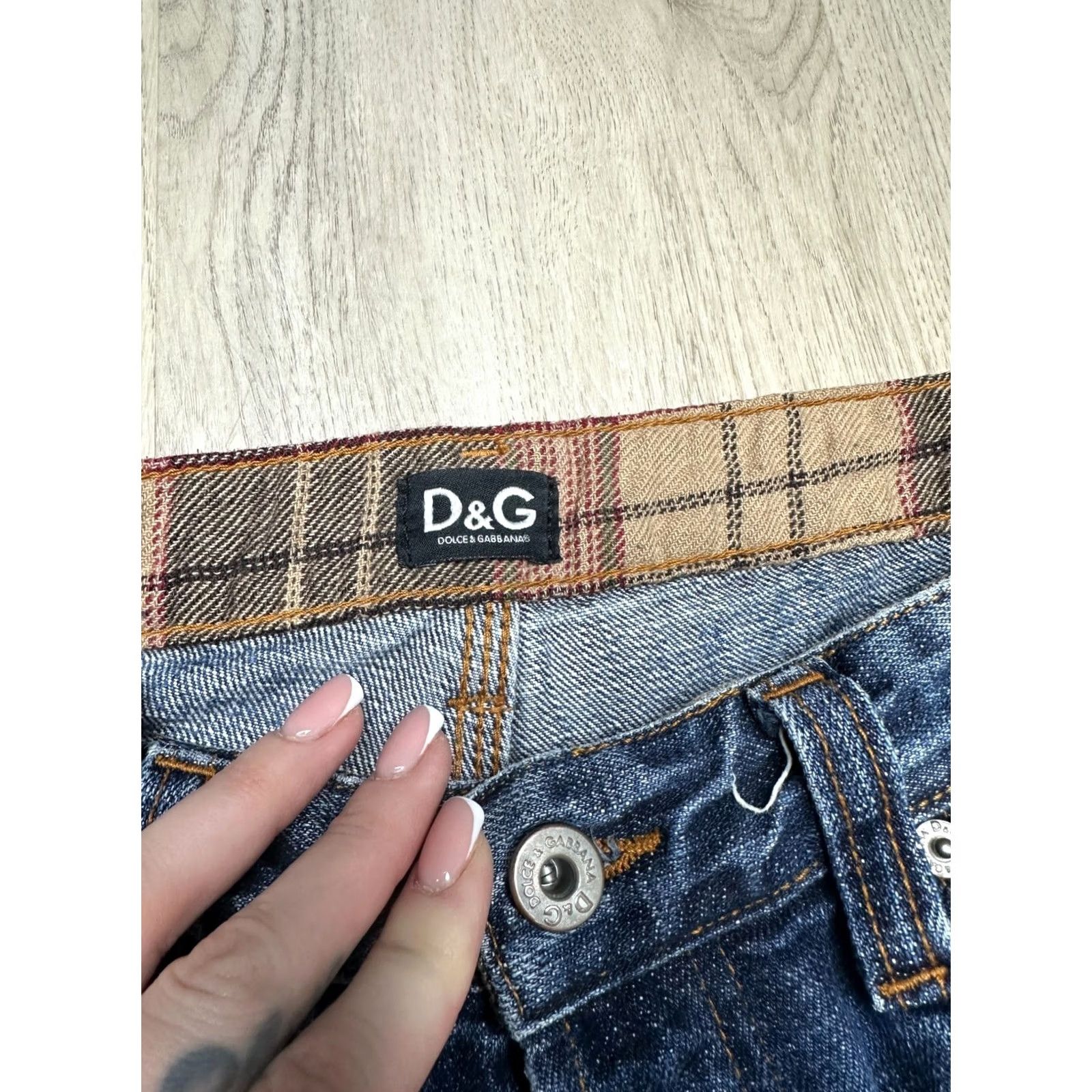 Dolce & Gabbana Dolce & Gabbana Jeans Jeans Size 34 Mens Denim Pants Blue Vintage Regular Silk Pro Text 115 cm Inseam 89 cm Waist 43 cm ￼ Size US 34 / EU 50 - 4 Thumbnail