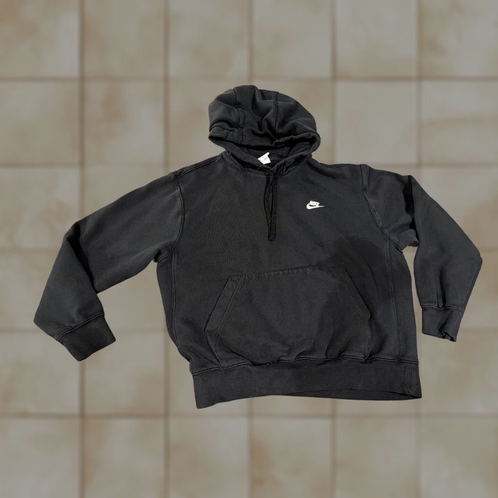 Nike Nike Hoodie Mens M Black Sweatshirt Athletic Fleece Cotton Blend Zip Hooded Pockets Full Zip All Seasons Sportswear Shoes? Size US M / EU 48-50 / 2 - 1 Thumbnail