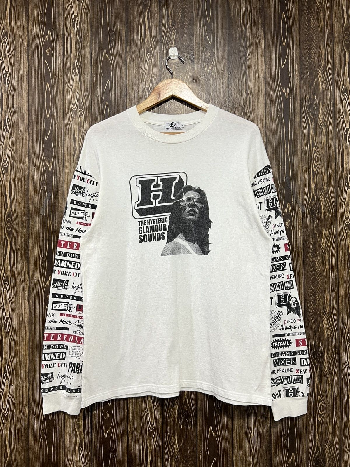 Hysteric Glamour Hysteric Glamour Fullprint Sleeve Tshirt Size US M / EU 48-50 / 2 - 1 Thumbnail