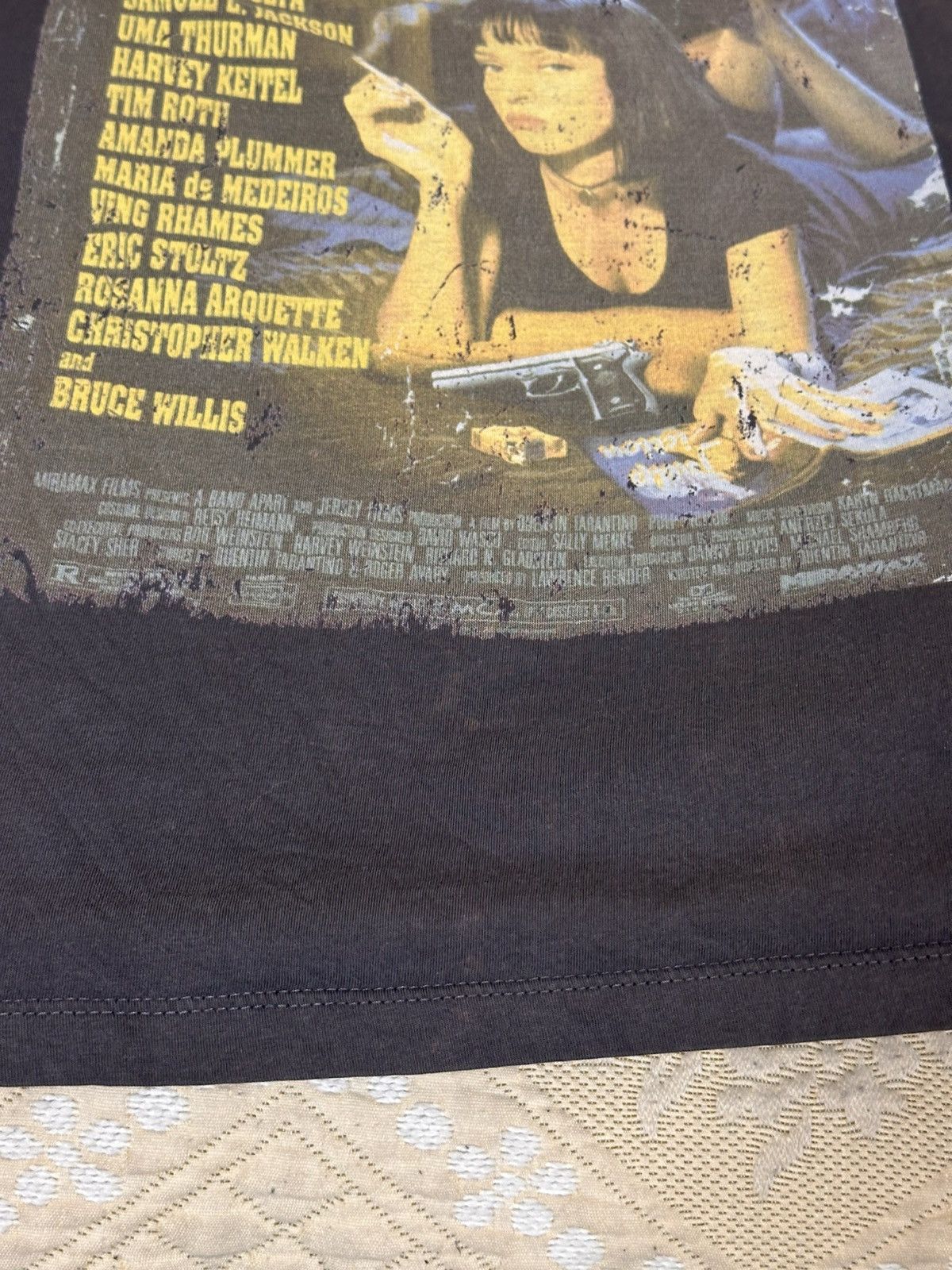 Vintage 🔥 Pulp Fiction Vintage Movie Promo T Shirt Tarantino USA Size US M / EU 48-50 / 2 - 8 Thumbnail