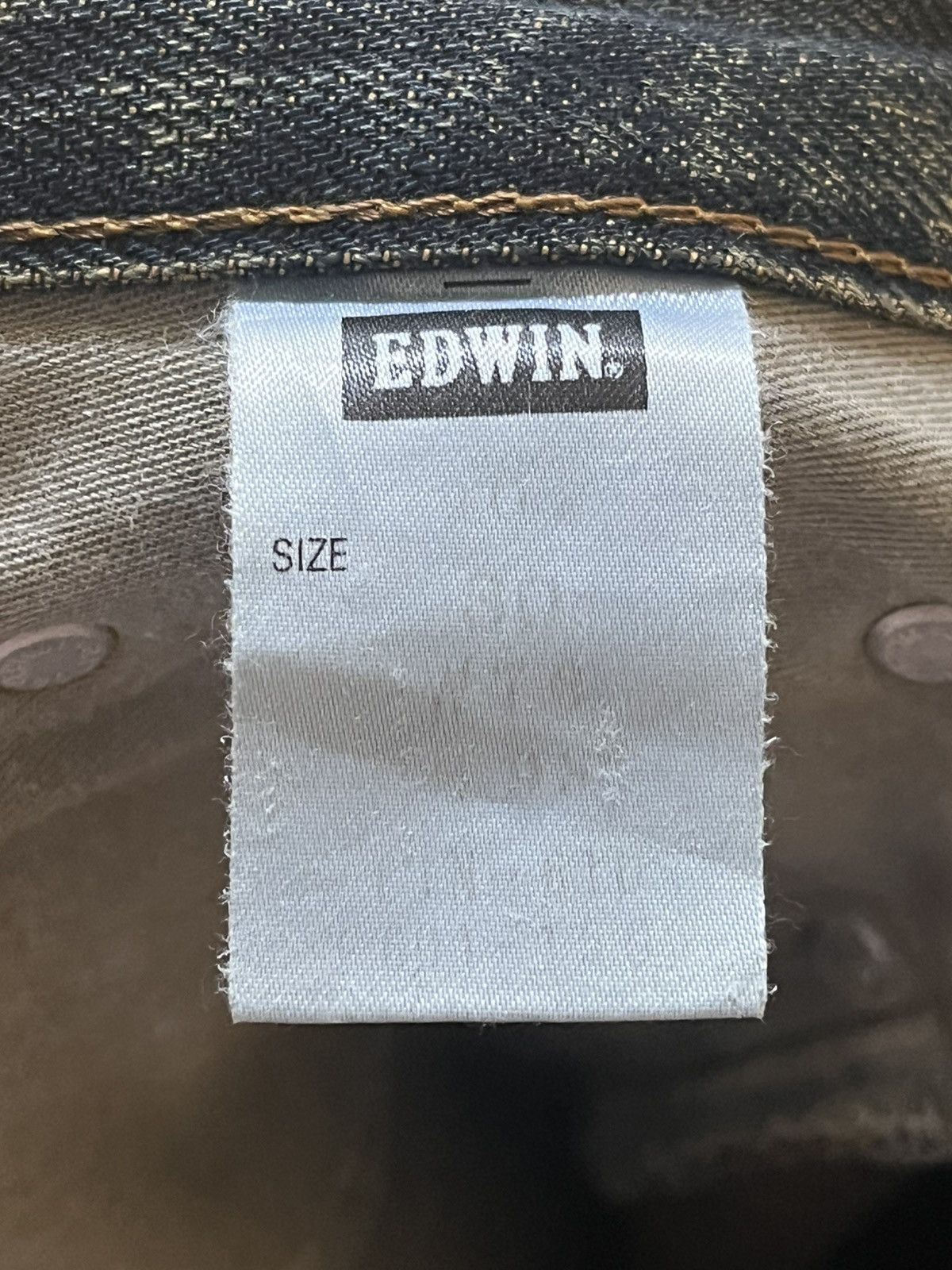 Edwin Vintage Edwin 402 International Basic Mudwash Denim Size US 31 - 10 Thumbnail