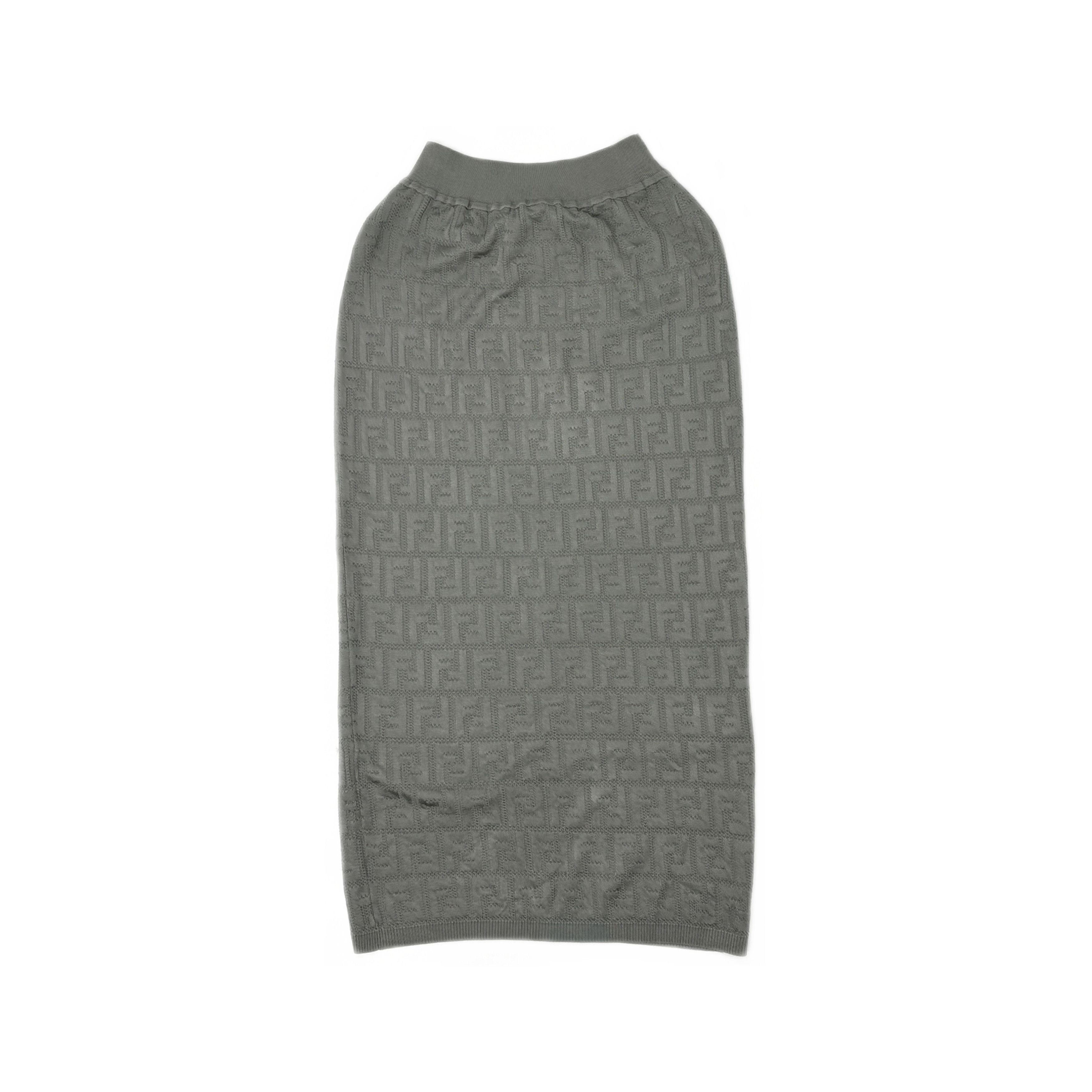 Fendi Fendi Zucca Monogram Midi Skirt Size IT 42 Size 28" / US 6 / IT 42 - 1 Thumbnail