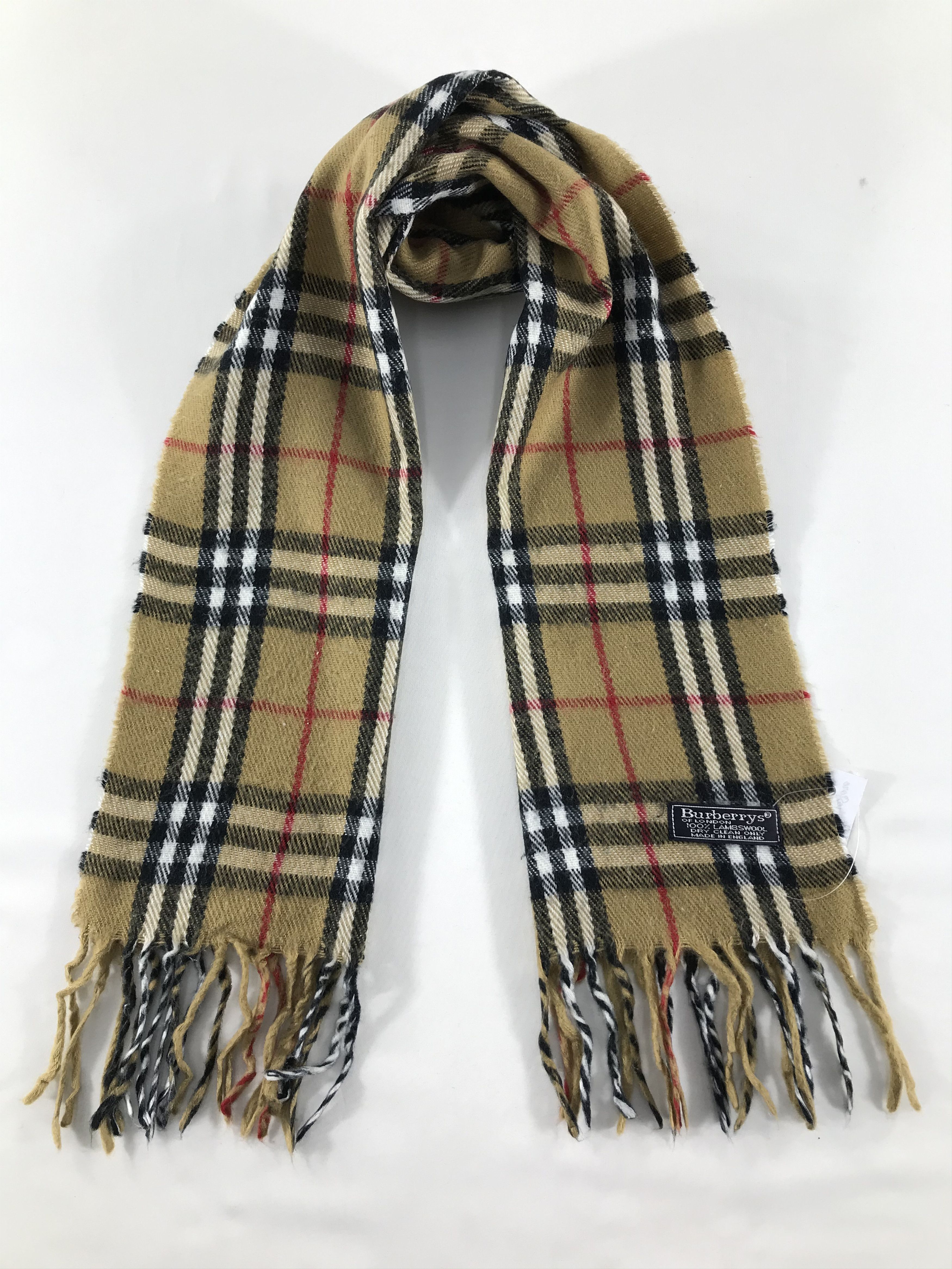 Burberry Vintage Burberry Scarf/Muffler/Neckwear MF1621 Size ONE SIZE - 1 Thumbnail