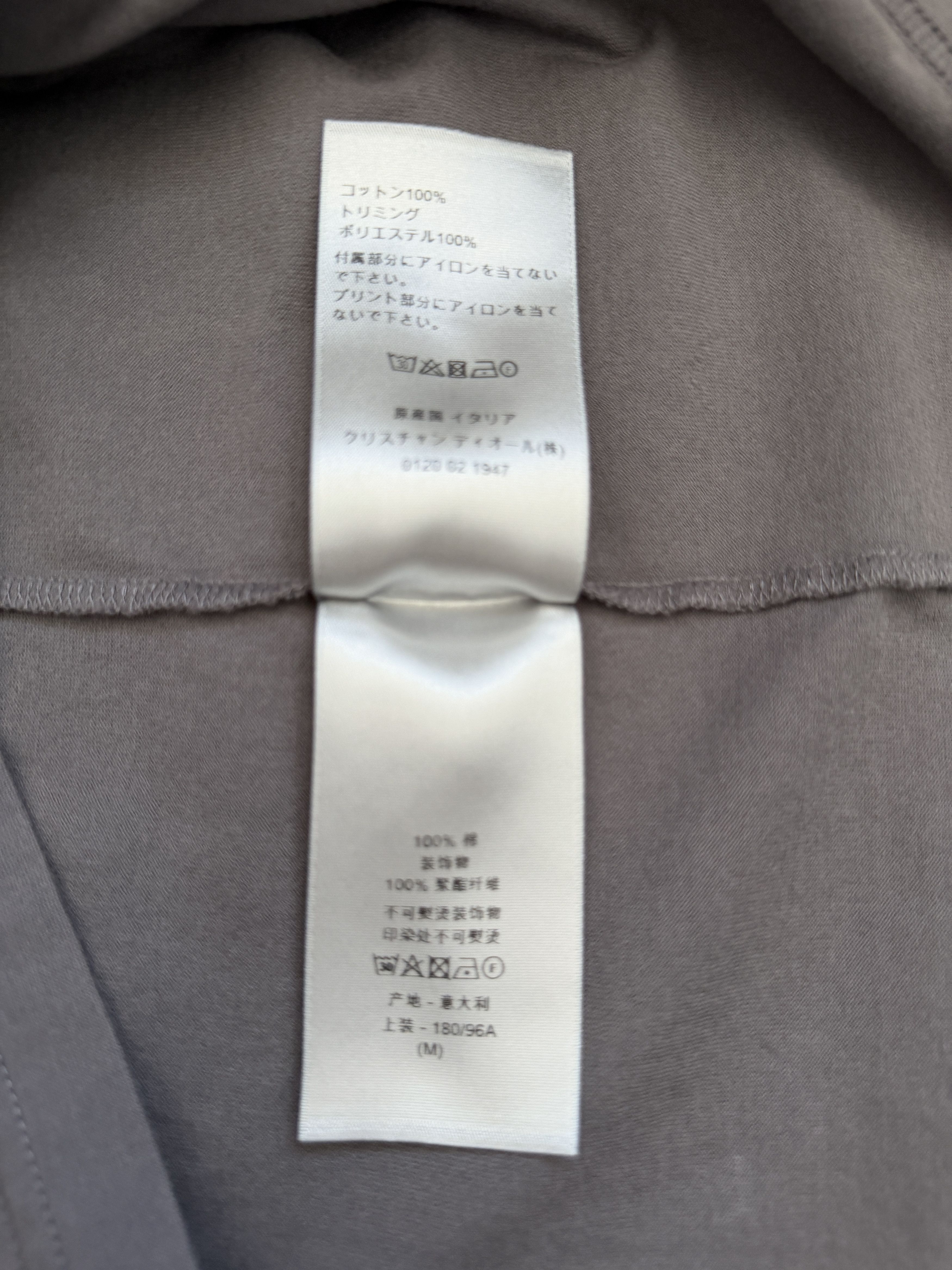 Dior DIOR X Cactus Jack Oversized T-Shirt - Grey Size US M / EU 48-50 / 2 - 6 Thumbnail
