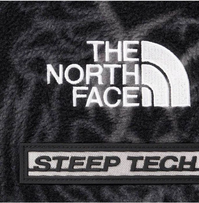 Supreme × The North Face Supreme North Face Steep Tech Fleece Pullover Black Dragon Size US L / EU 52-54 / 3 - 3 Thumbnail