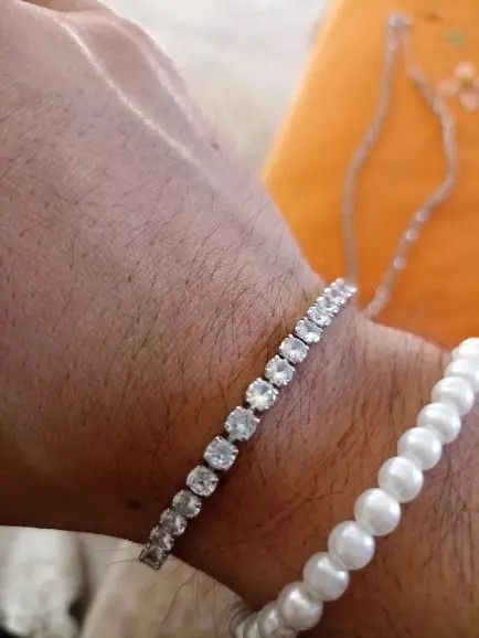 Jewelry Etsuko x Katou Cubic Zirconia Crystal Tennis Bracelets Size ONE SIZE - 5 Thumbnail