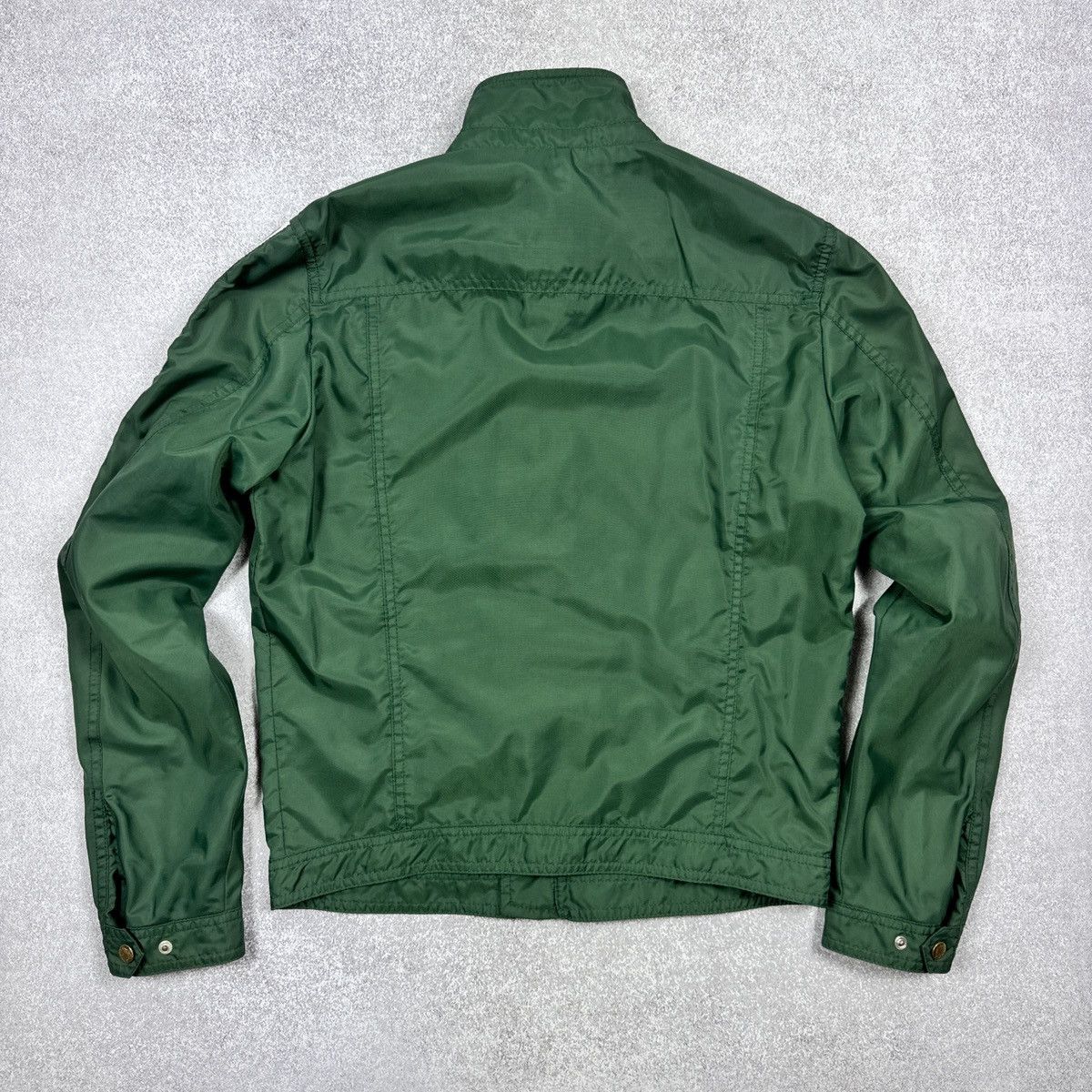 Moncler Men`s Moncler Emile Green Nylon Bomber Jacket Size 2 / M Size US M / EU 48-50 / 2 - 5 Thumbnail