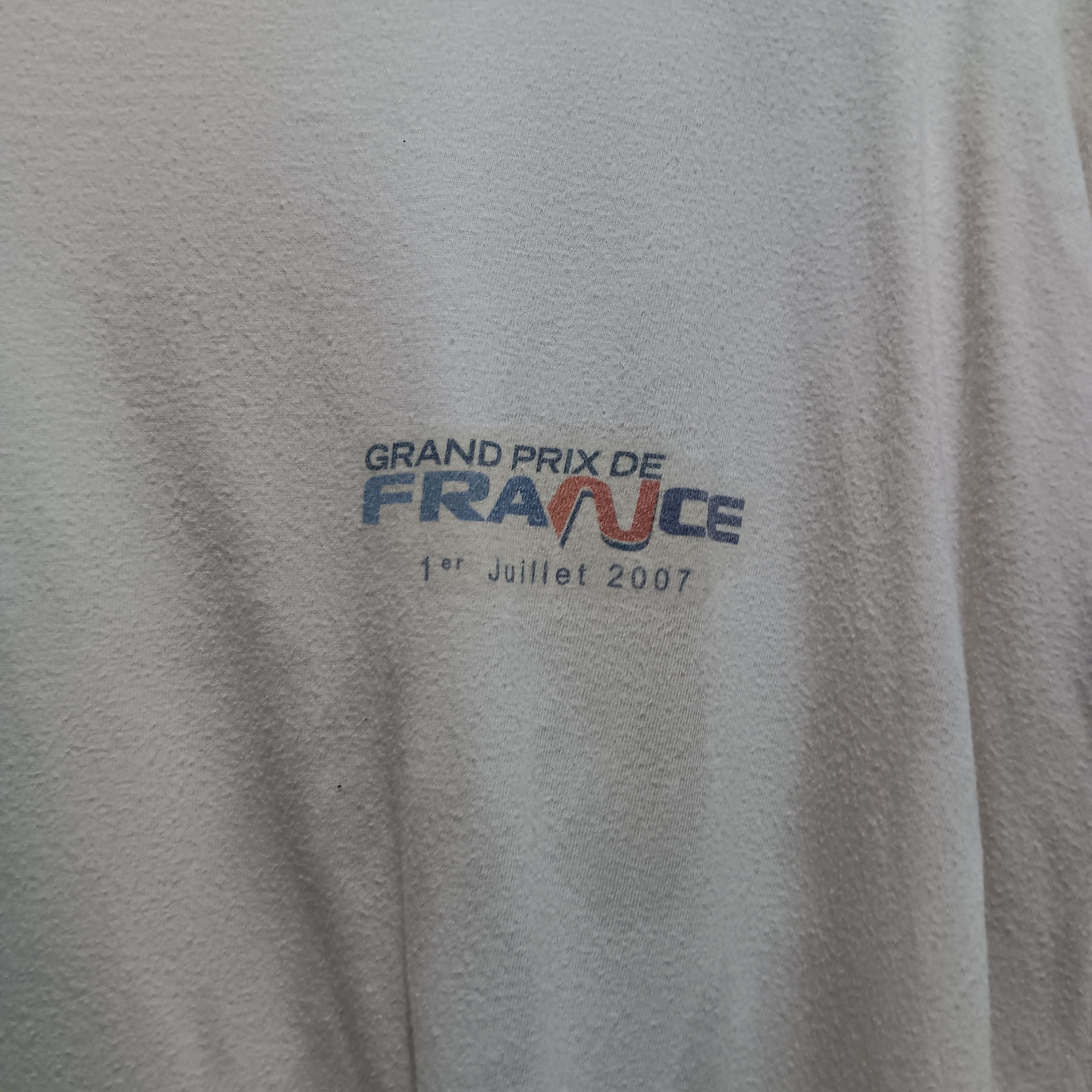 Formula 1 Vintage Formula 1 Grand prix of France 2007 T-shirt Size US XL / EU 56 / 4 - 2 Thumbnail