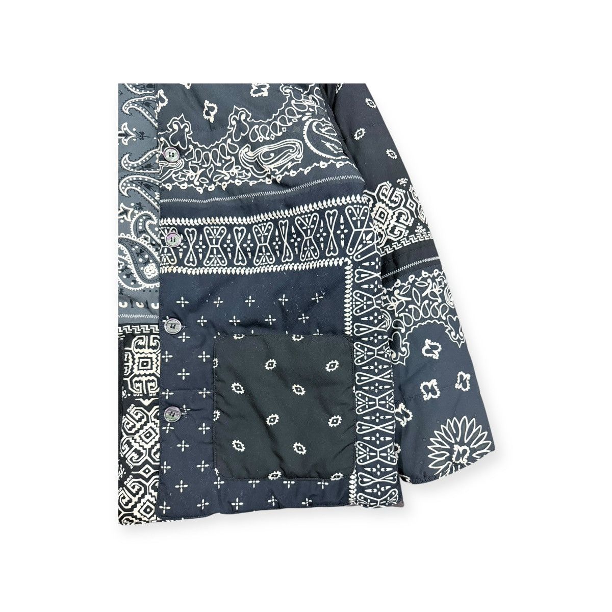 Kapital Kountry Kapital Kountry Patchwork Bandana Print Padded Cotton Jacket Size US M / EU 48-50 / 2 - 10 Thumbnail