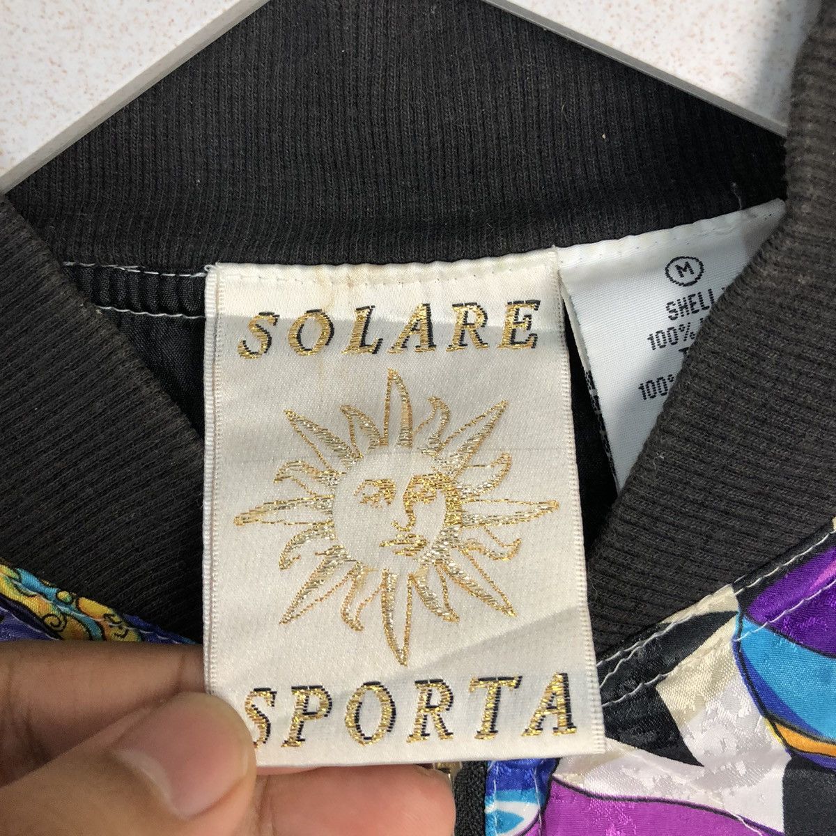 Vintage Solare Sporta vintage art design Jacket #A299 Size US M / EU 48-50 / 2 - 10 Thumbnail