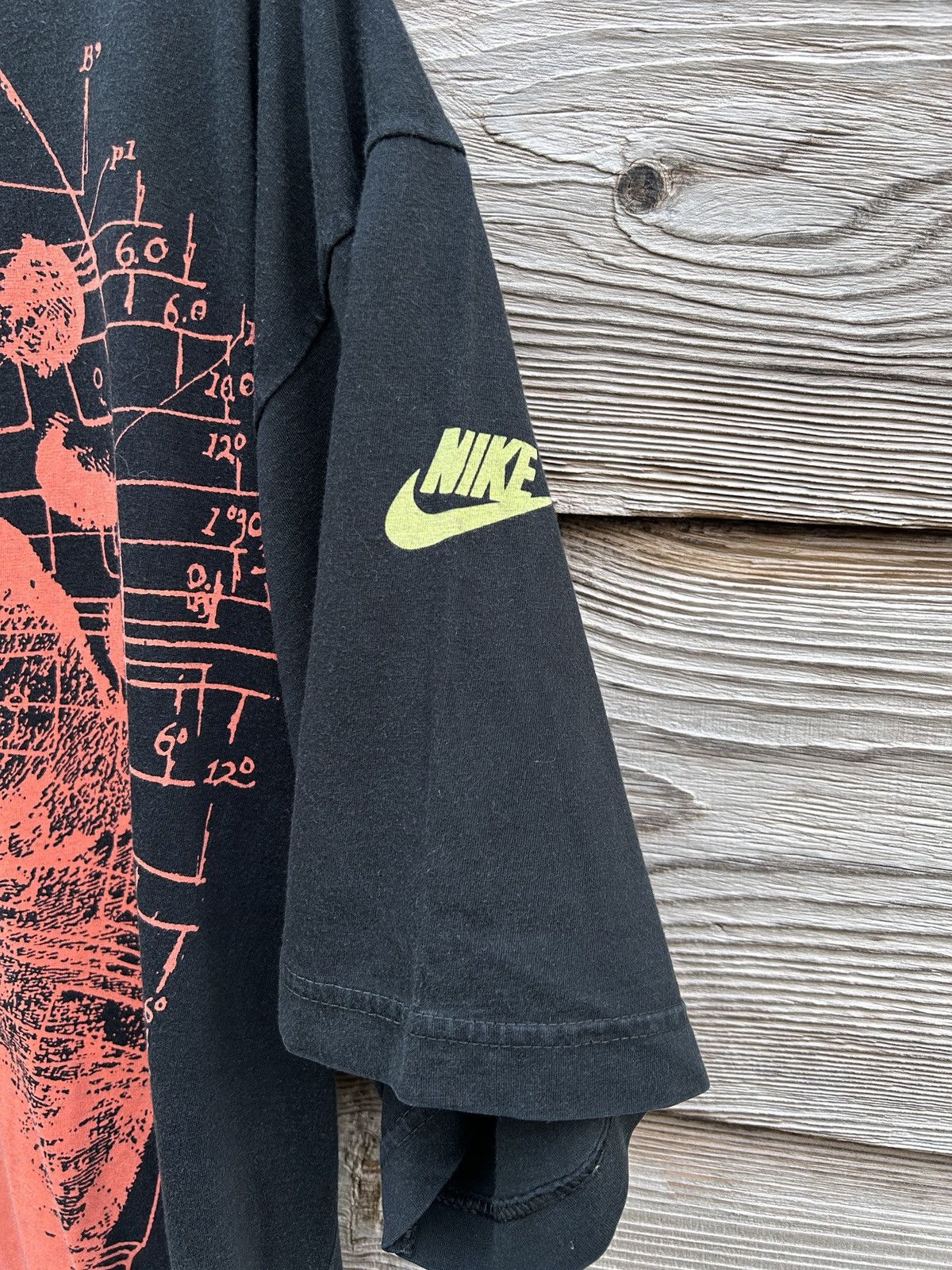 Nike 90s Vintage Nike Footprint Big Logo Archive T-Shirt Size US XL / EU 56 / 4 - 3 Thumbnail