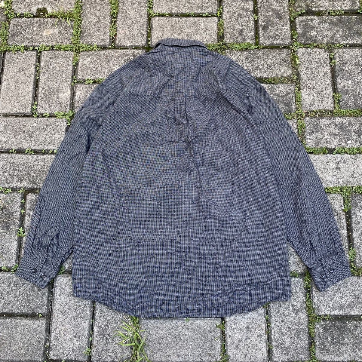 Issey Miyake 2000s Luis Chavlon Dark Grey Button Up Shirt Size US M / EU 48-50 / 2 - 6 Thumbnail