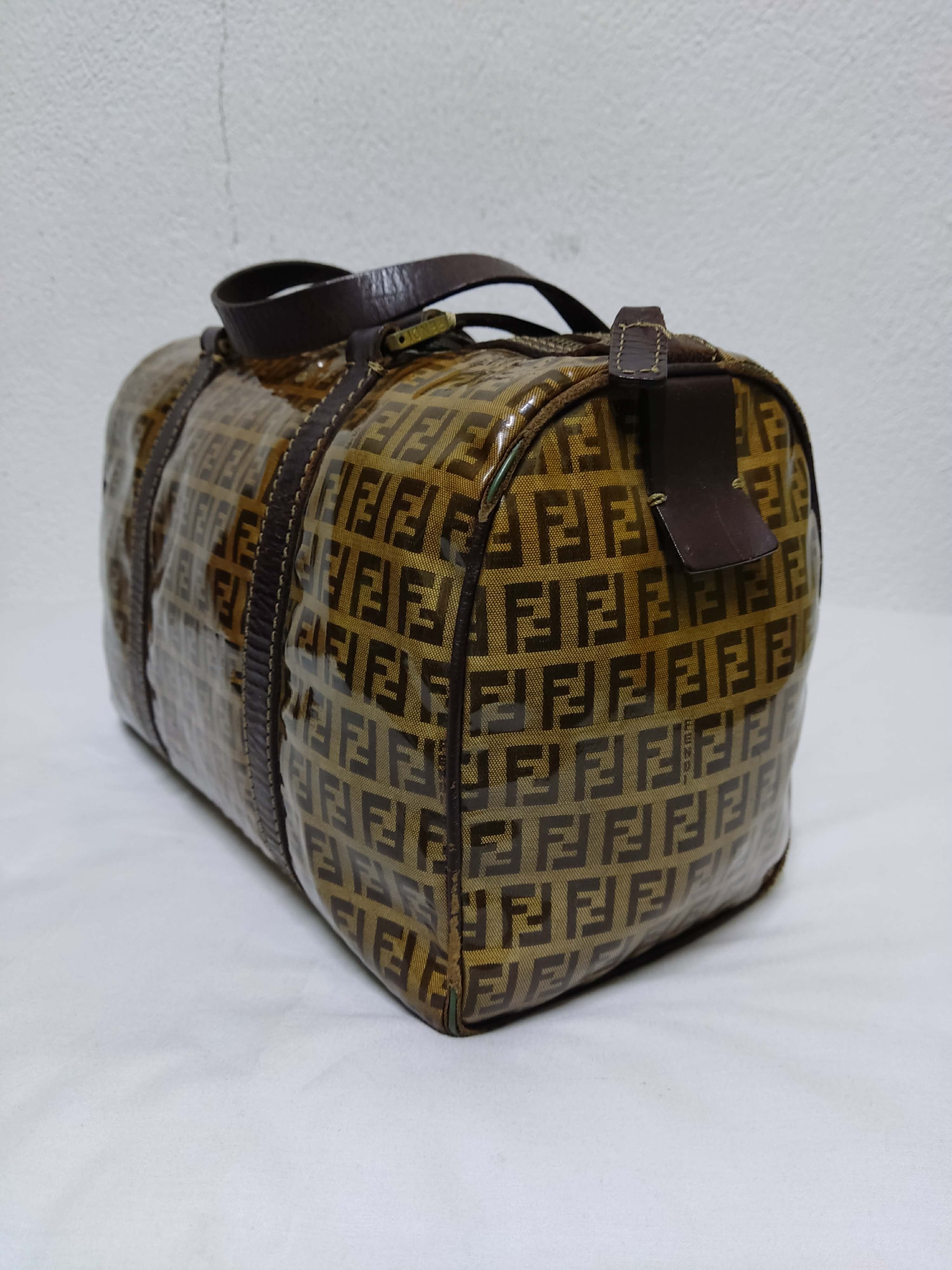Fendi Authentic FENDI Zucchino Mini Bostan Bag Handbag Size ONE SIZE - 8 Thumbnail