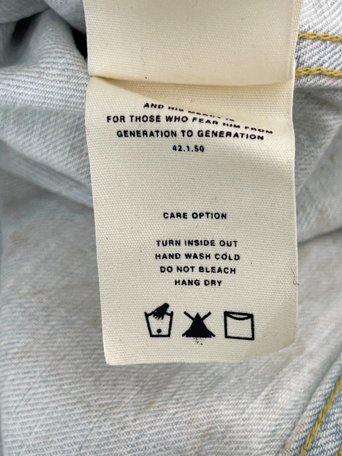 Fear of God Fear of God 5TH Limited Miami Splatter Denim Jacket S Size US S / EU 44-46 / 1 - 6 Thumbnail