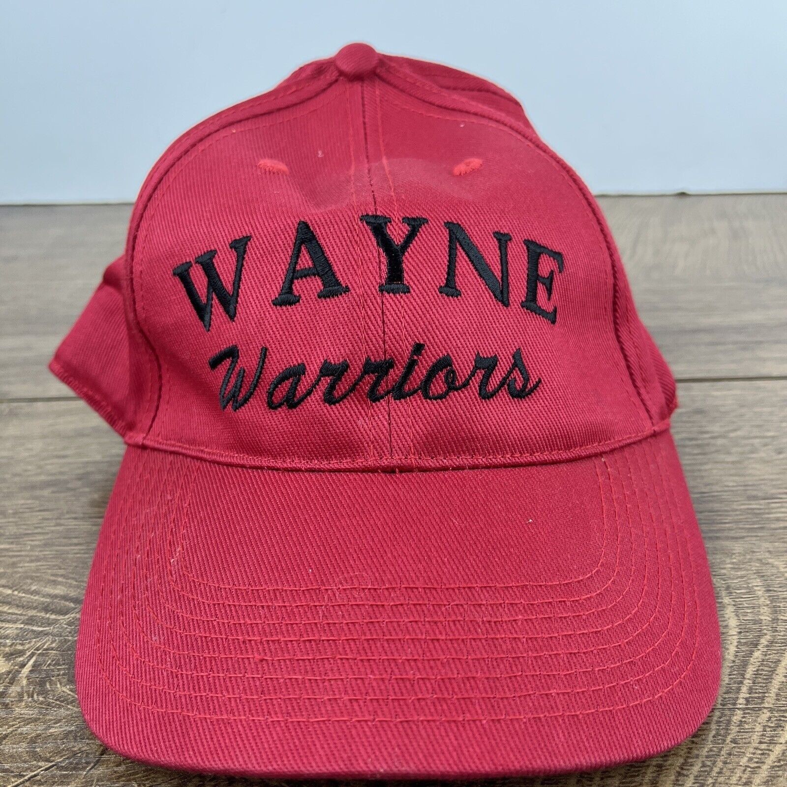 Other Wayne Warriors Hat Wayne Warrior Red Adjustable Hat Adult Si Size ONE SIZE - 3 Thumbnail