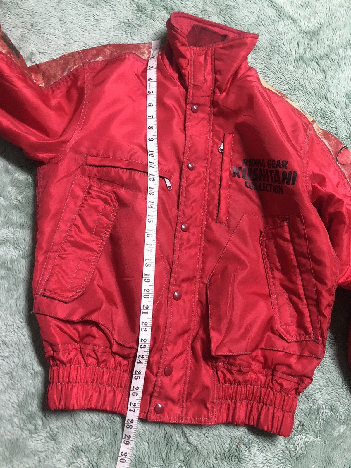 Sports Specialties × Vintage VINTAGE KUSHITANI HAMAMATSU NYLON DOUBLE ZIP RIDE JACKET Size US M / EU 48-50 / 2 - 17 Thumbnail