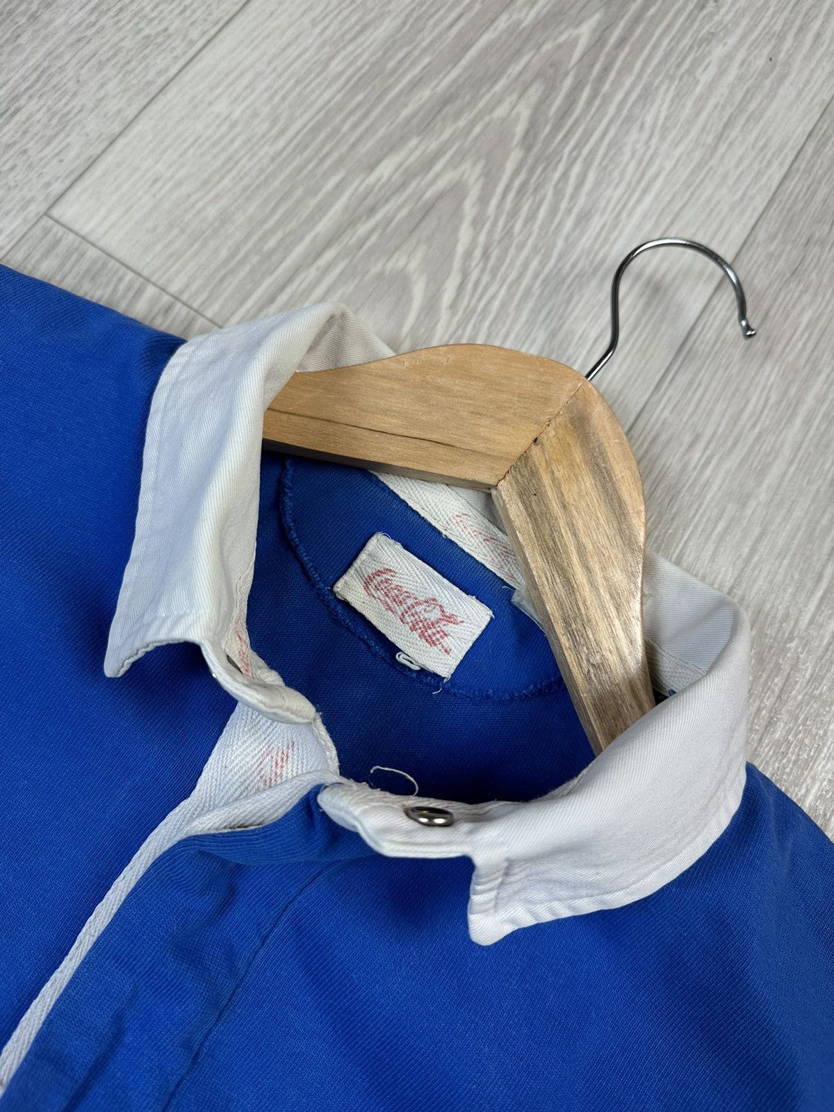 Coca Cola × Vintage Vintage 90s Coca-Cola Rugby Polo T-Shirt Size US M / EU 48-50 / 2 - 6 Thumbnail