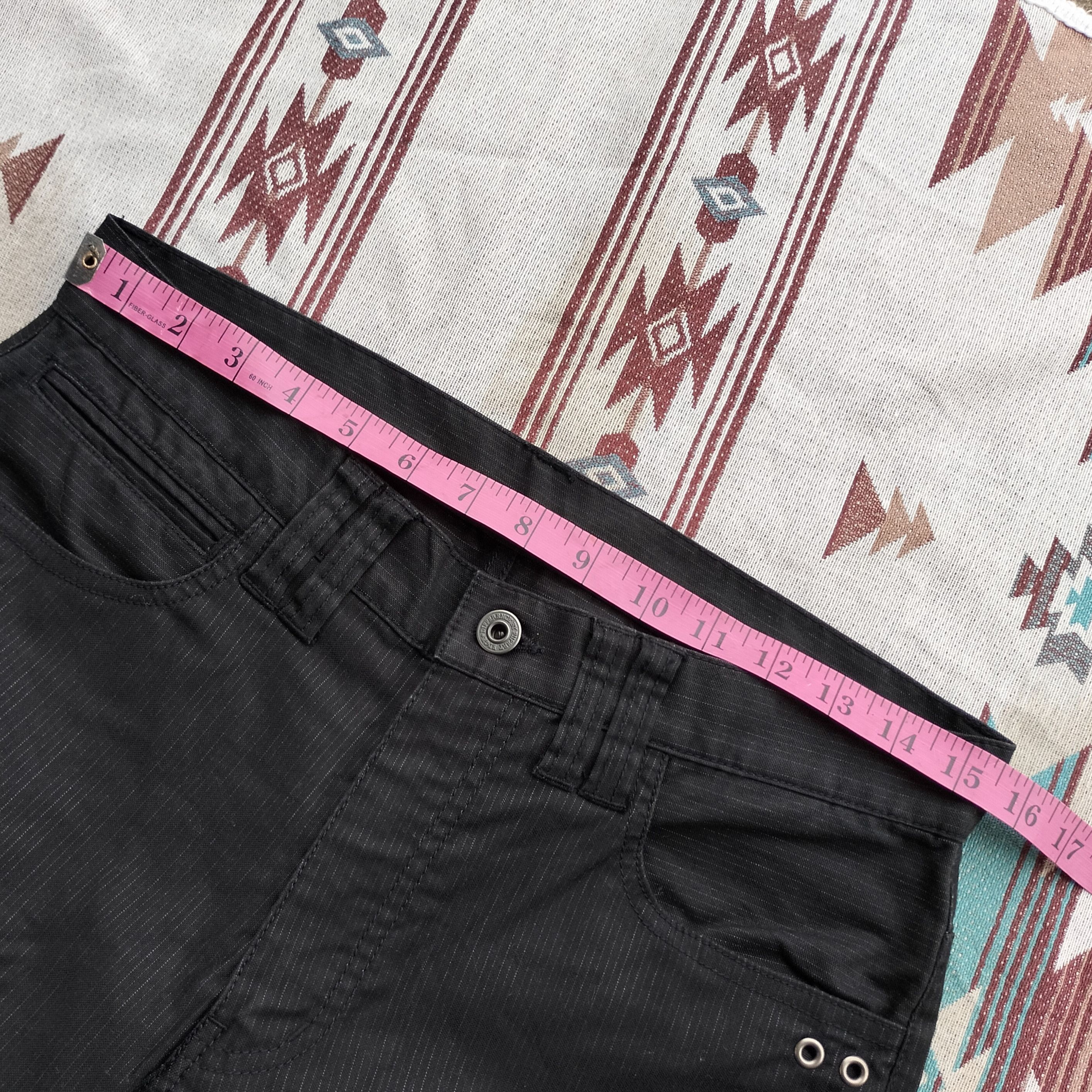 Tornado Mart Difference japan black flare cargo pants Size US 31 - 10 Thumbnail