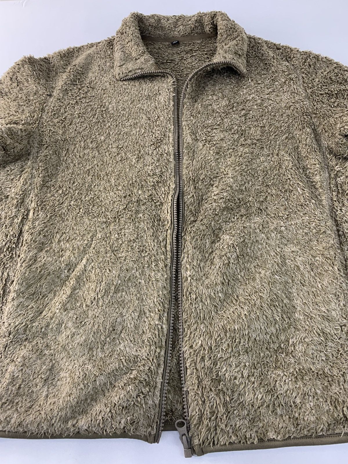 Vintage Japanese Brand Fleece Fluffy Jacket Zip Up Double Pocket Size US L / EU 52-54 / 3 - 6 Thumbnail