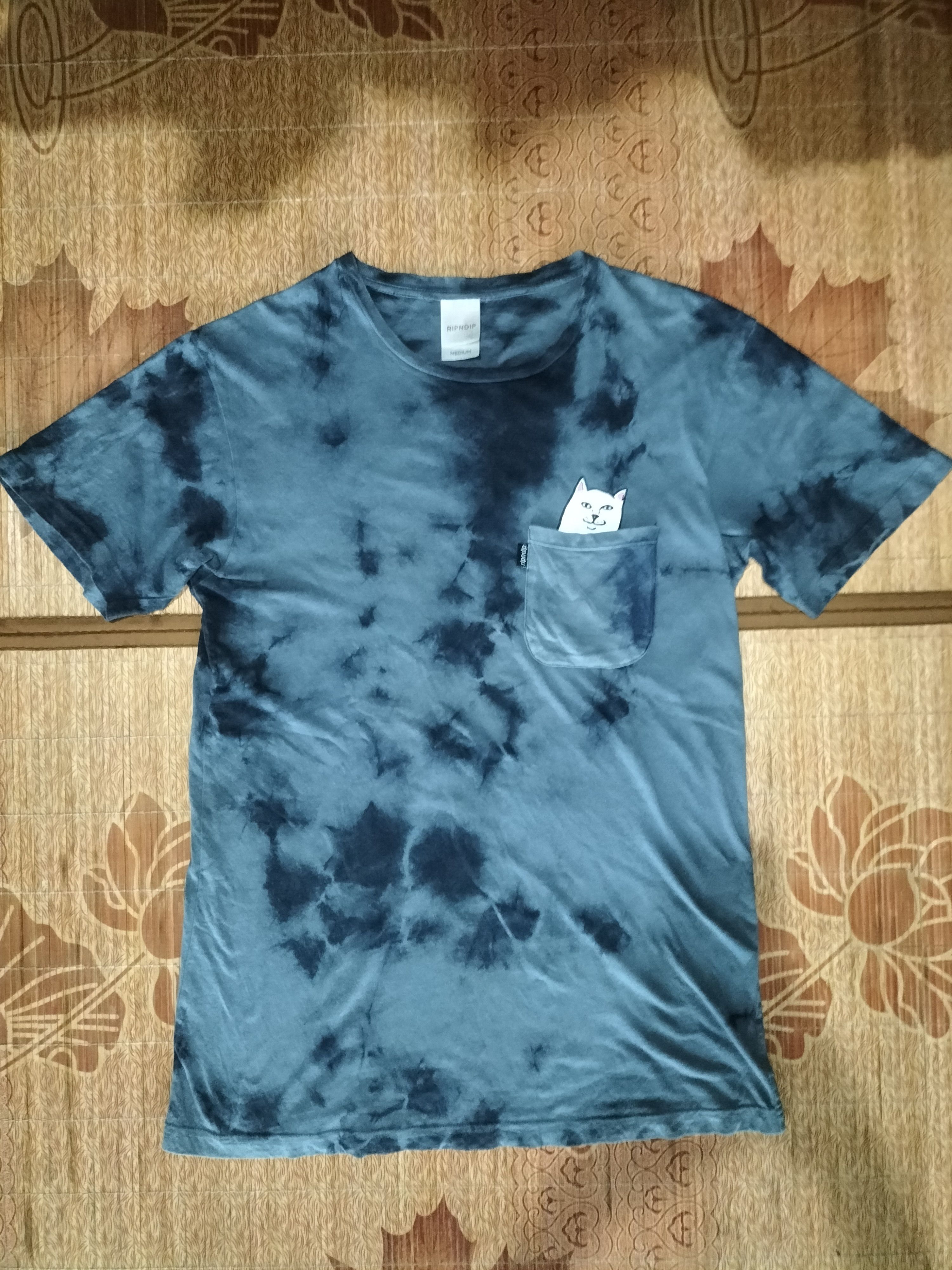 T-shirt RIPNDIP Lord Nermal Pocket Tie-Dye