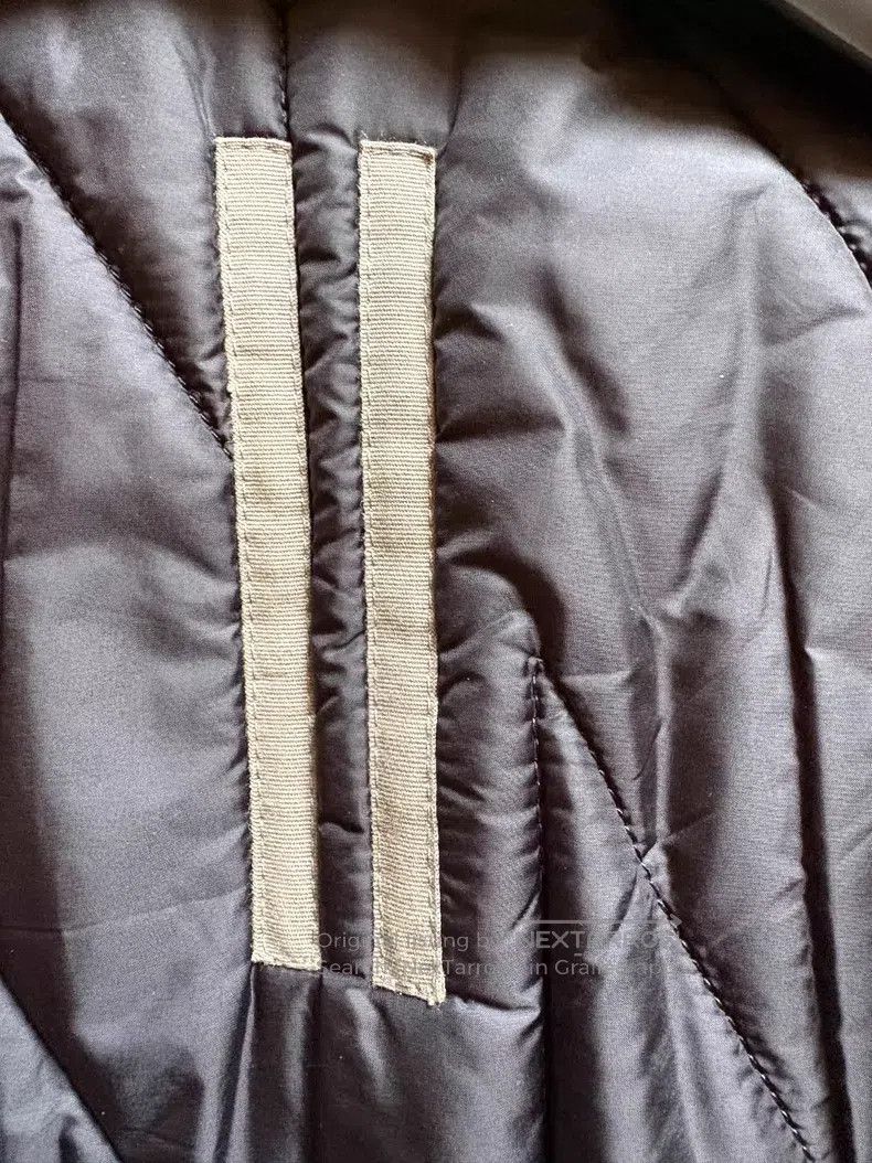 Rick Owens Rick Owens Double Thread Black Studded Zipper Cotton Jacke Size US S / EU 44-46 / 1 - 4 Thumbnail