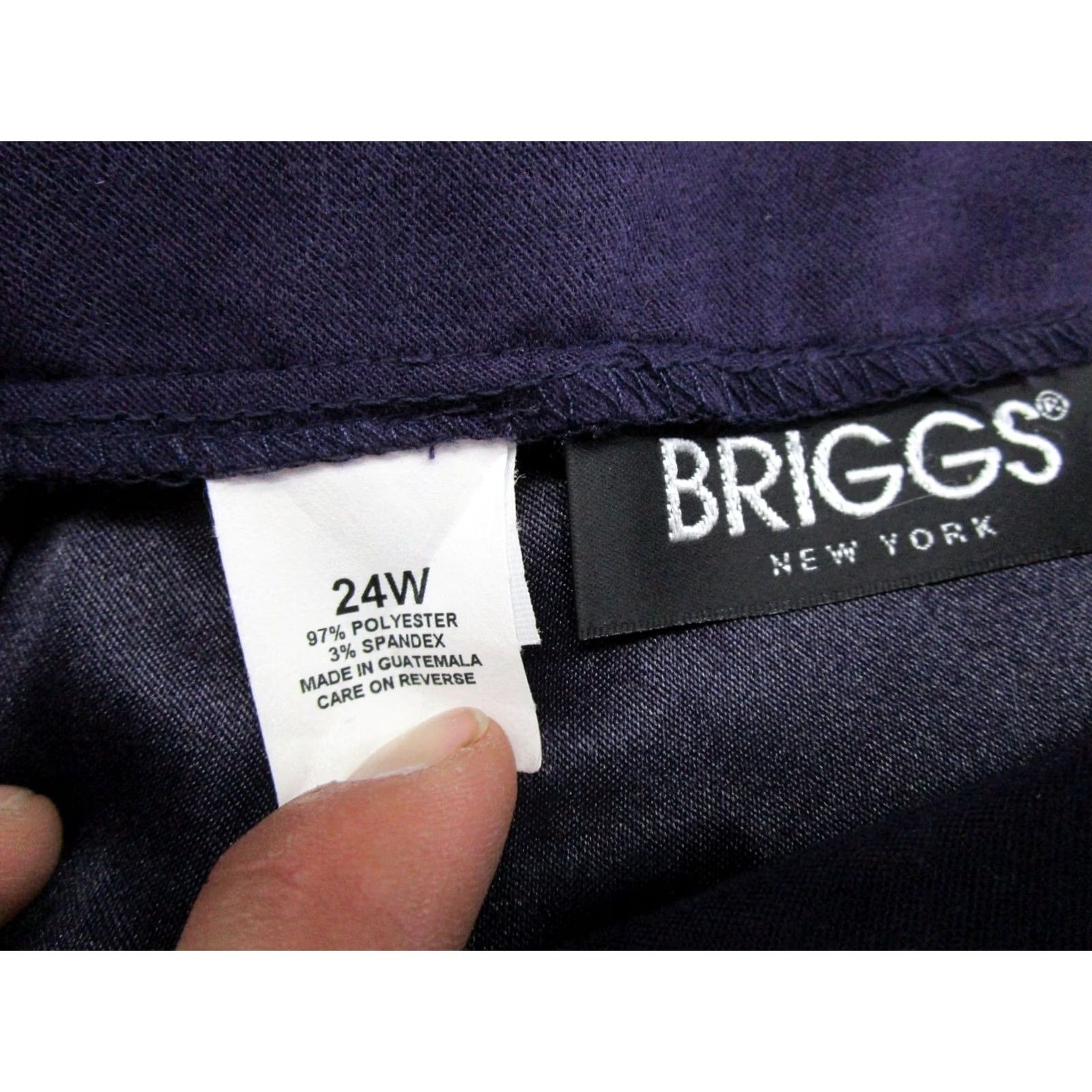Vintage VINTAGE Briggs Skirt Maxi Suede Purple 24W Plus Long 24W Womeneltas? Size 42" / US 20 - 3 Thumbnail